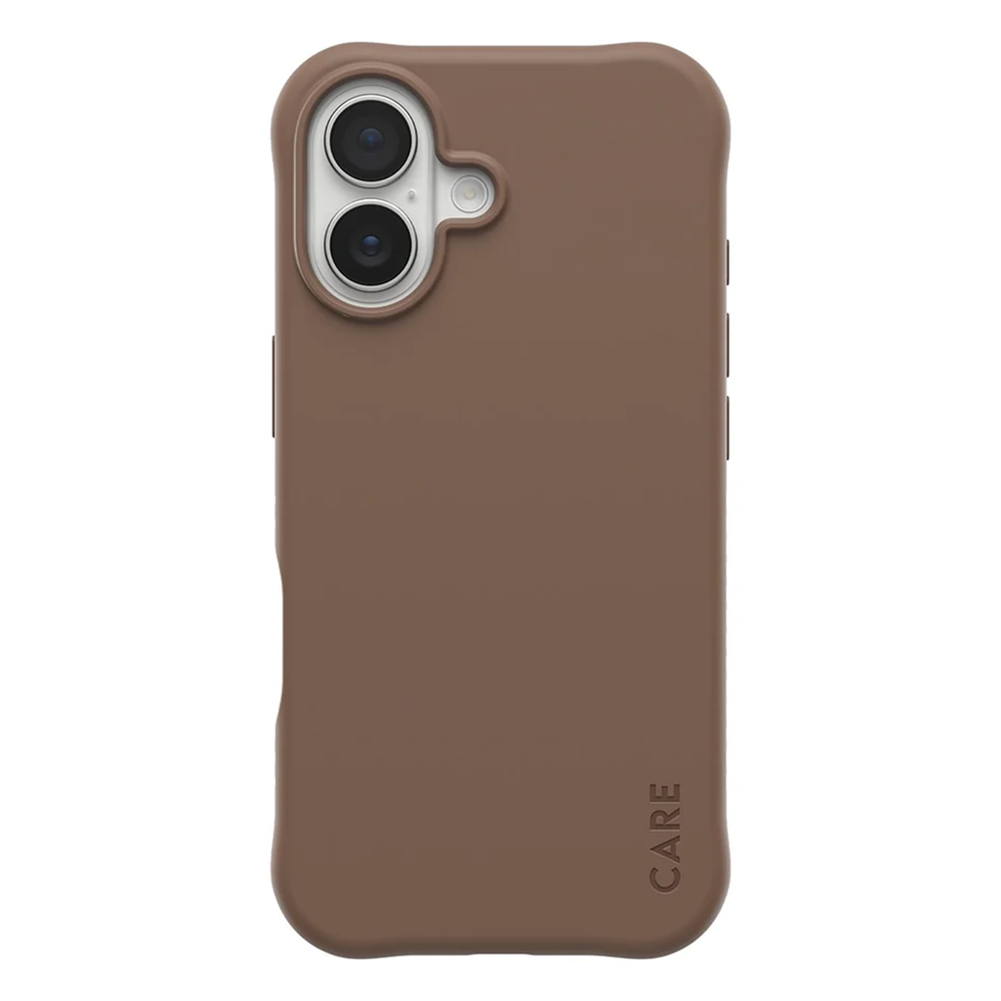 CARE by PanzerGlass Étui tendance Samba avec MagSafe Apple iPhone 17 - Espresso Brown