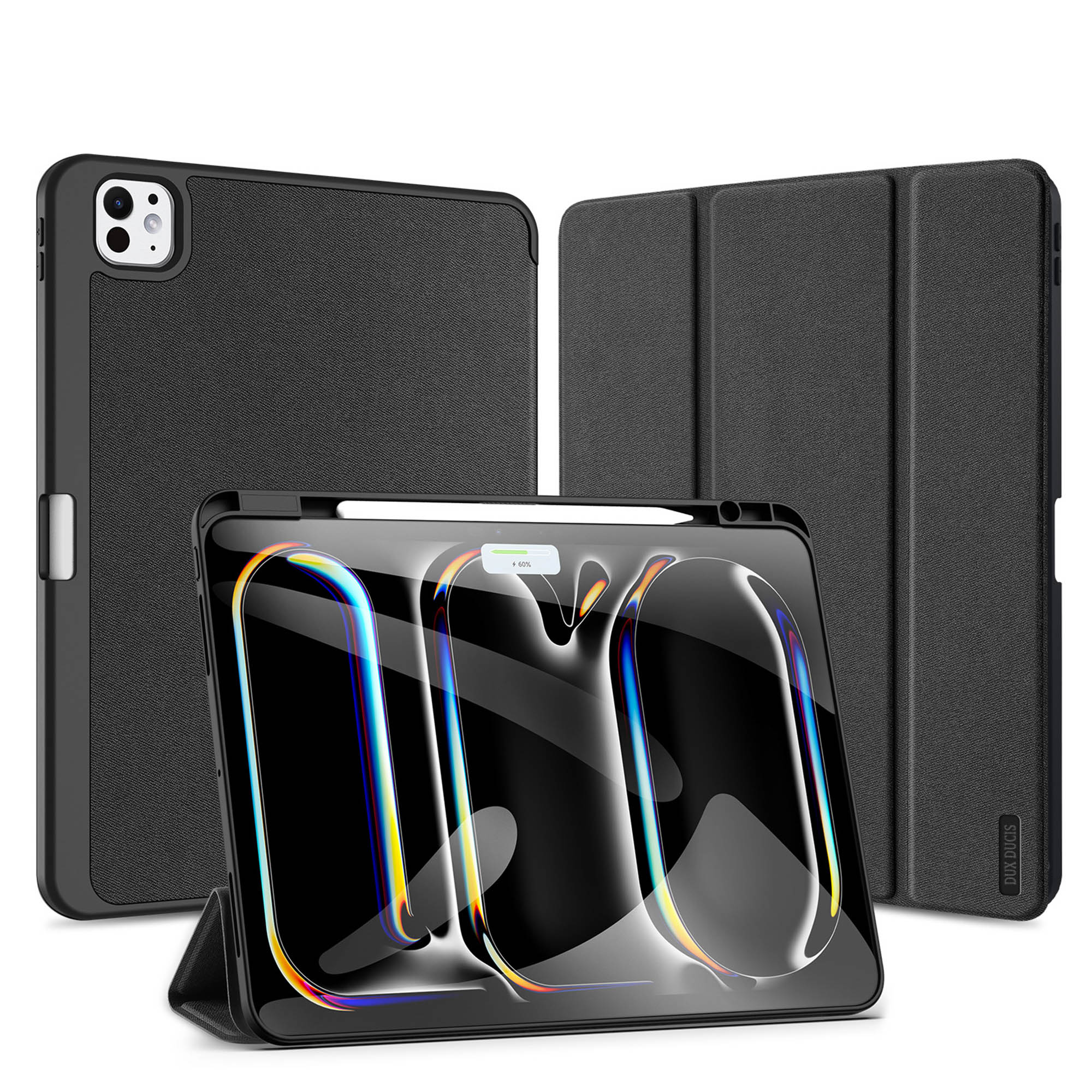 Dux Ducis Coque tablette Domo Apple iPad Pro 13 (2025) M5 / (2024) M4 - Noir