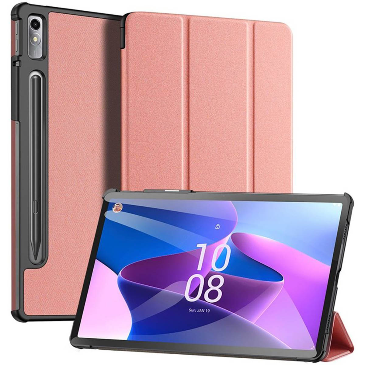 Dux Ducis Coque tablette Domo Lenovo Tab P11 Pro (2nd gen) - Rose Doré