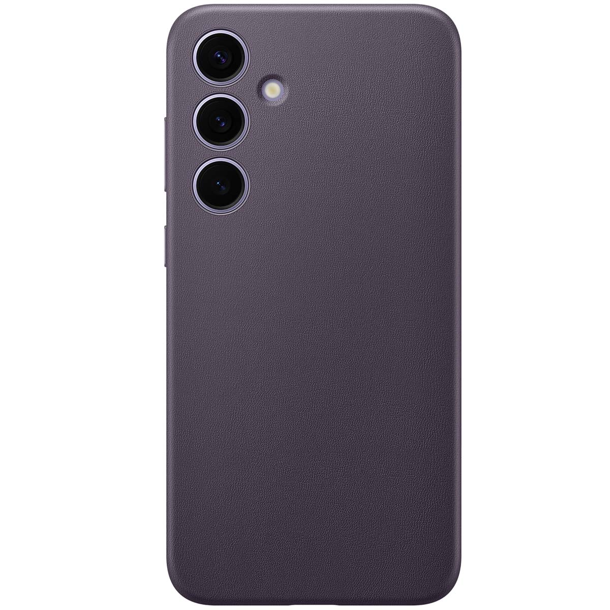 Coque originale en cuir vegan Samsung Galaxy S24 Plus - Dark Violet