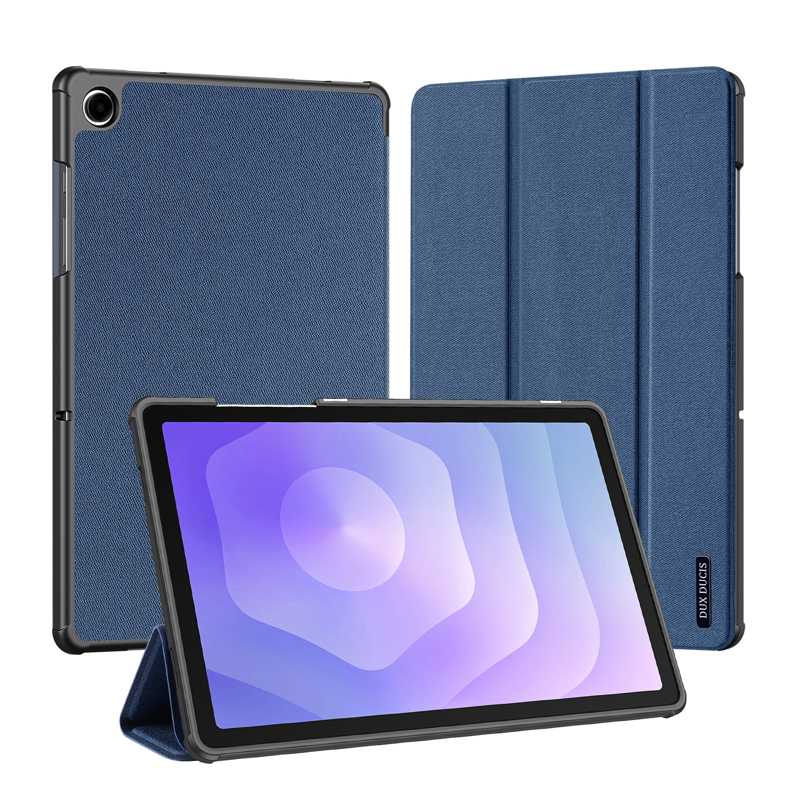 Dux Ducis Domo Bookcase voor de Samsung Galaxy Tab A11 Plus - Donkerblauw