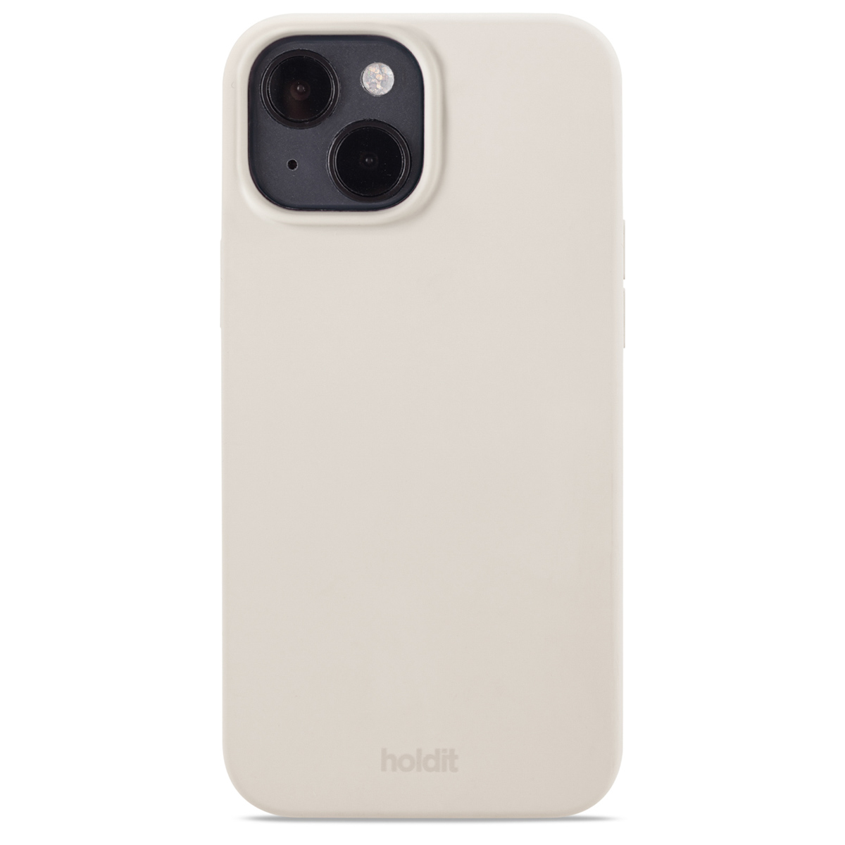 Holdit Coque Silicone Apple iPhone 14 / 13 - Light Beige