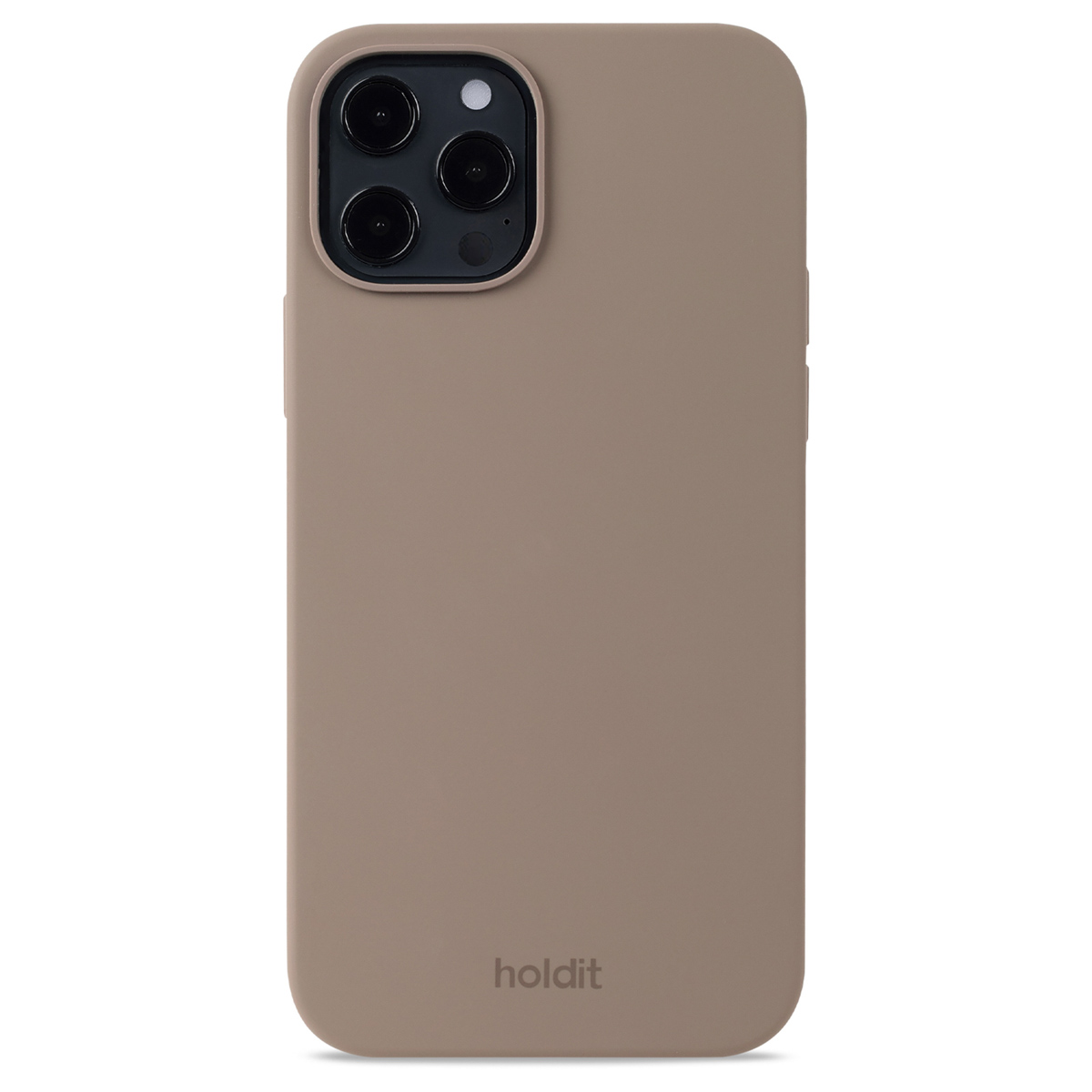 Holdit Coque Silicone Apple iPhone 12 (Pro) - Mocha Brown