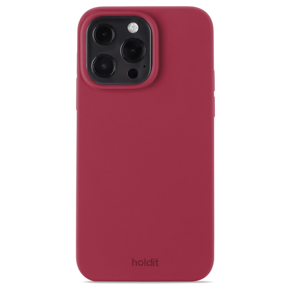 Holdit Silicone Case voor de Apple iPhone 13 Pro - Red Velvet
