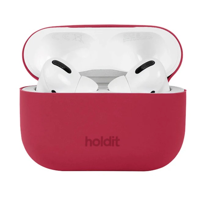 Holdit Coque Silicone Apple AirPods Pro / Pro 2 - Red Velvet
