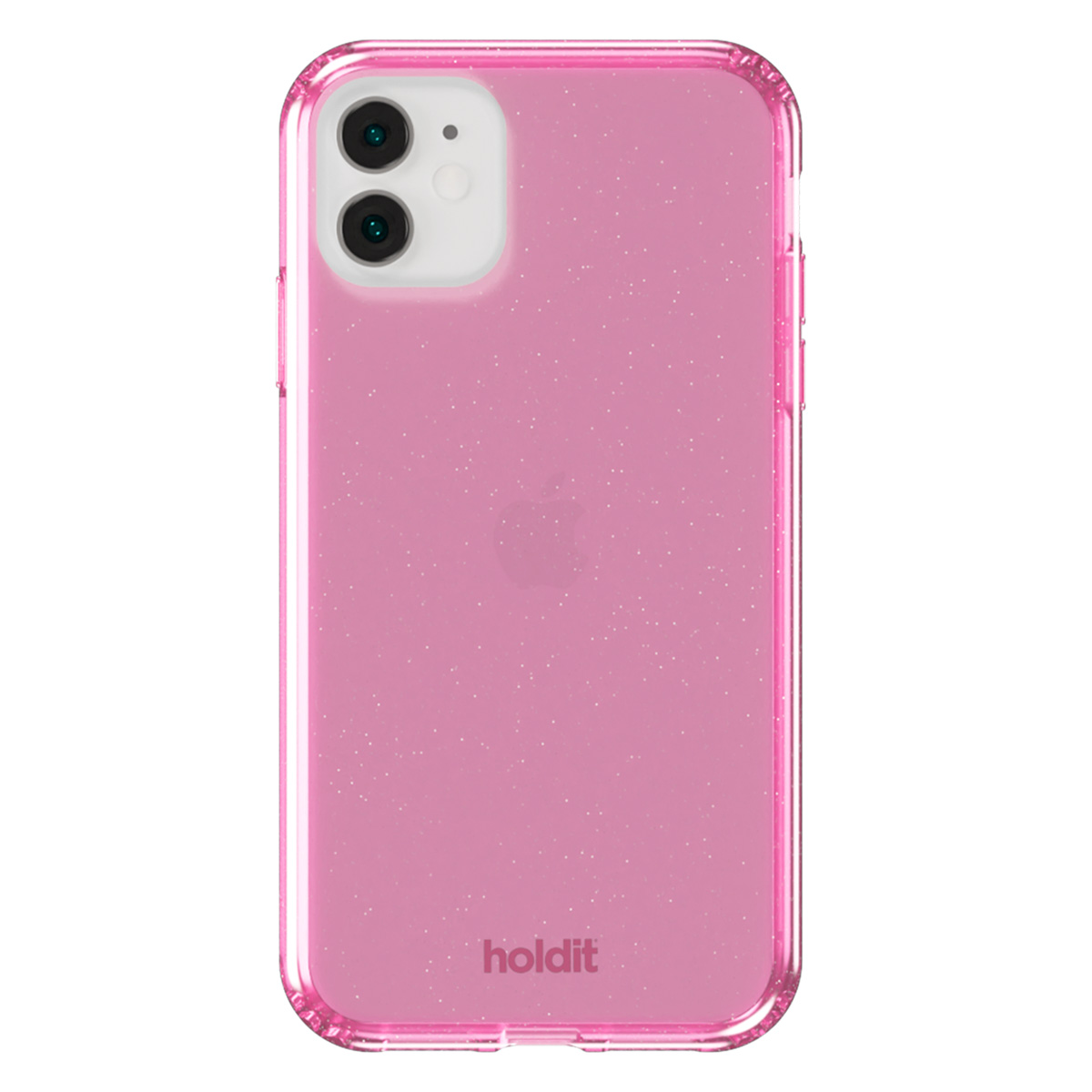 Holdit Coque Pailletée Apple iPhone 11 / Xr - Rose