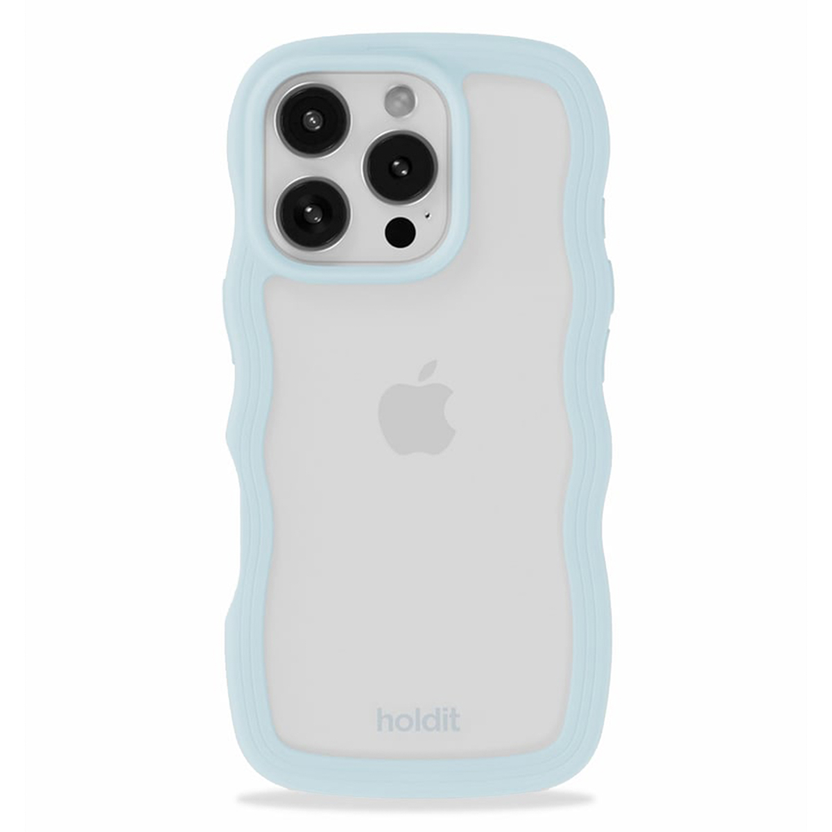 Holdit Coque Wavy Apple iPhone 16 Pro Max - Mineral Blue