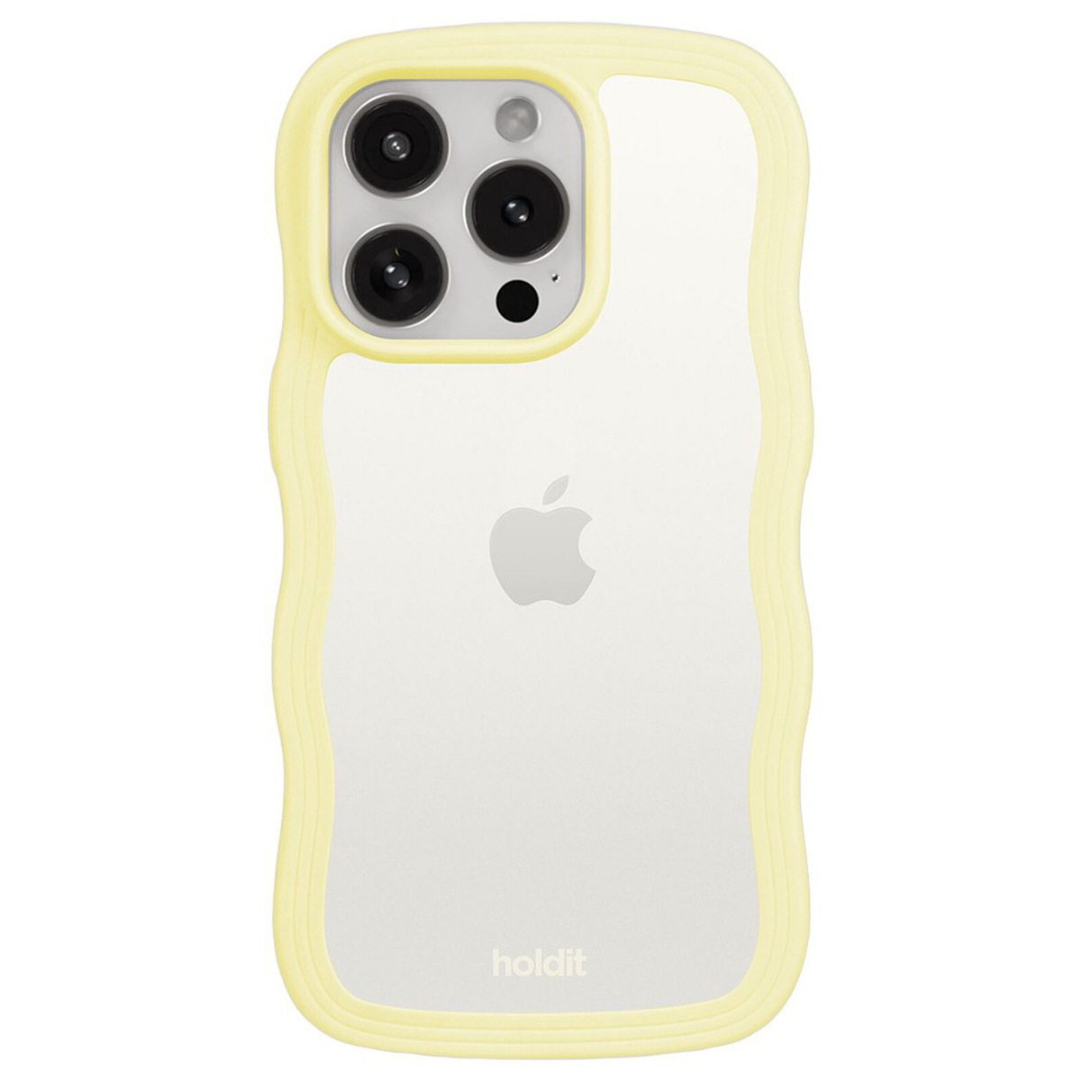 Holdit Coque Wavy Apple iPhone 15 Pro Max - Lemonade