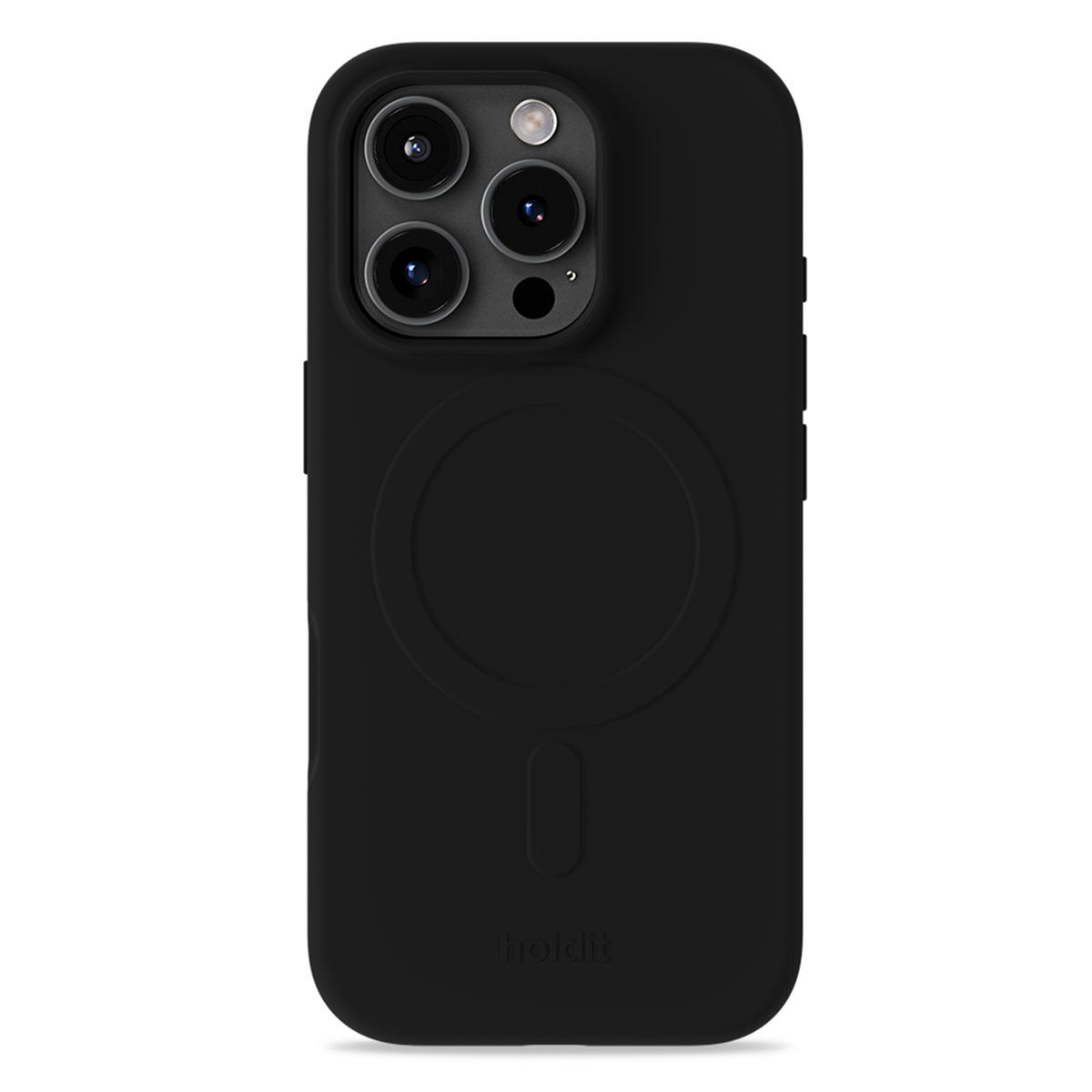 Holdit Soft MagSafe Case voor de Apple iPhone 16 Pro Max - Black