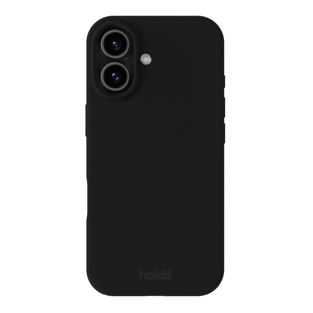 Holdit Silicone Case voor de Apple iPhone 17 - Zwart