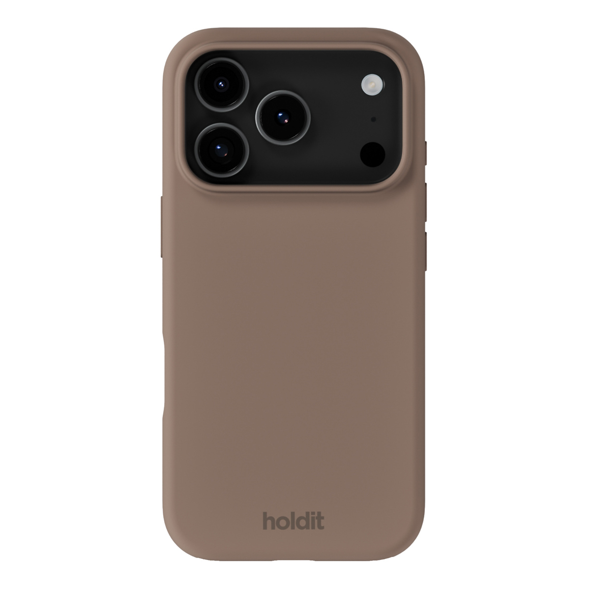 Holdit Coque Silicone Apple iPhone 17 Pro Max - Mocha Brown