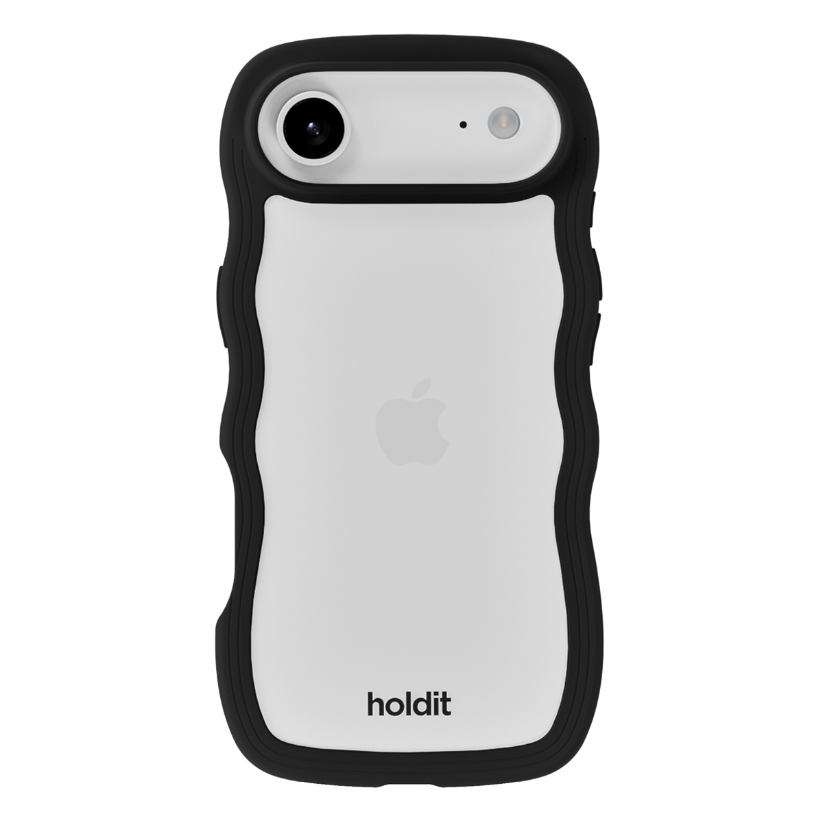 Holdit Coque Wavy Apple iPhone Air - Black / Transparent