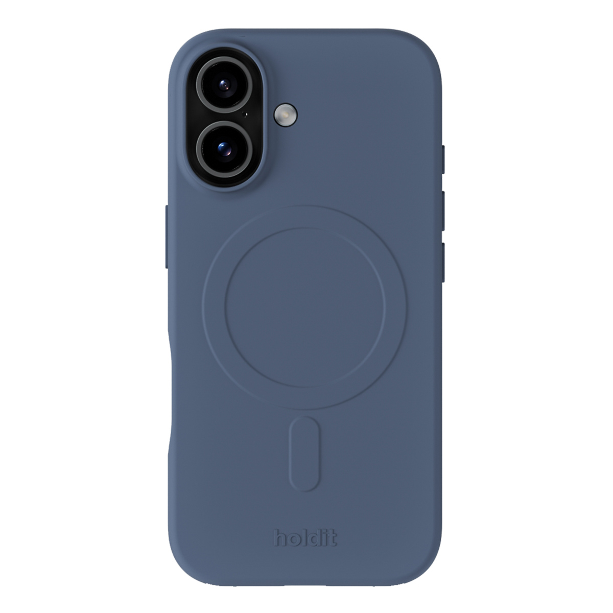 Holdit Soft MagSafe Case voor de Apple iPhone 17 - Pacific Blue