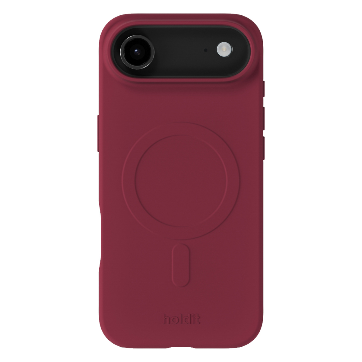 Holdit Soft MagSafe Case voor de Apple iPhone Air - Red Velvet