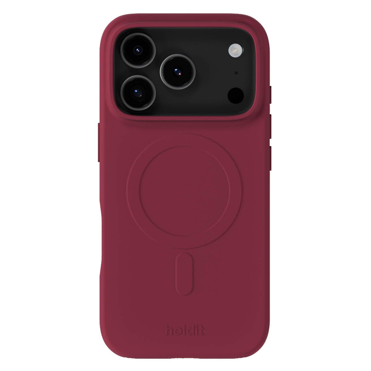 Holdit Coque MagSafe Apple iPhone 17 Pro - Red Velvet
