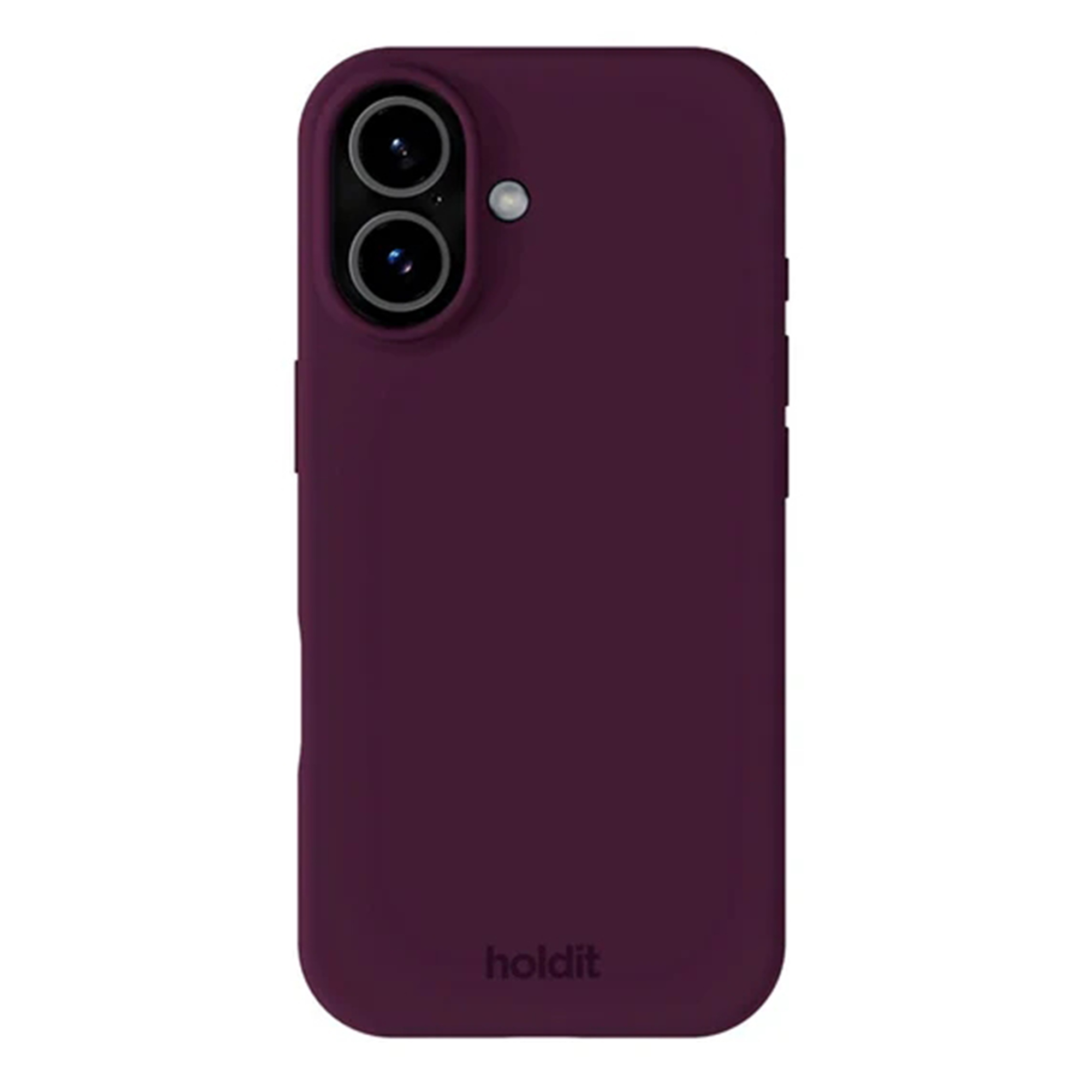Holdit Coque Silicone Apple iPhone 17 - Deep Plum