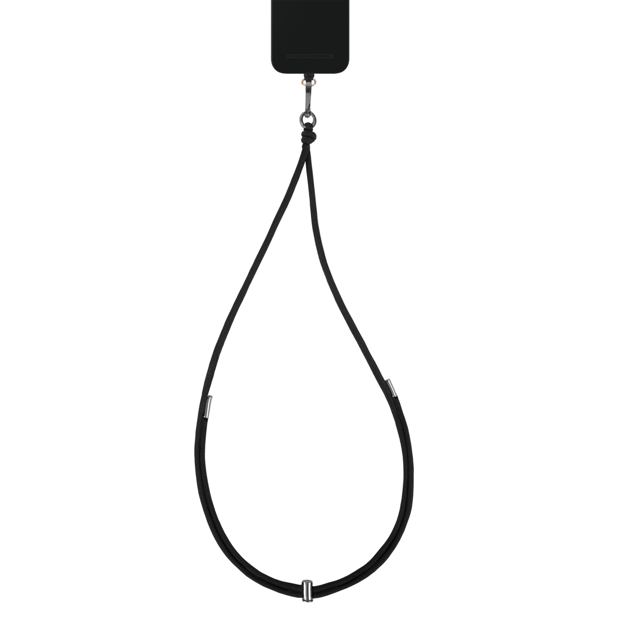 iDeal of Sweden Phone Cord Strap Universal - Coal Black