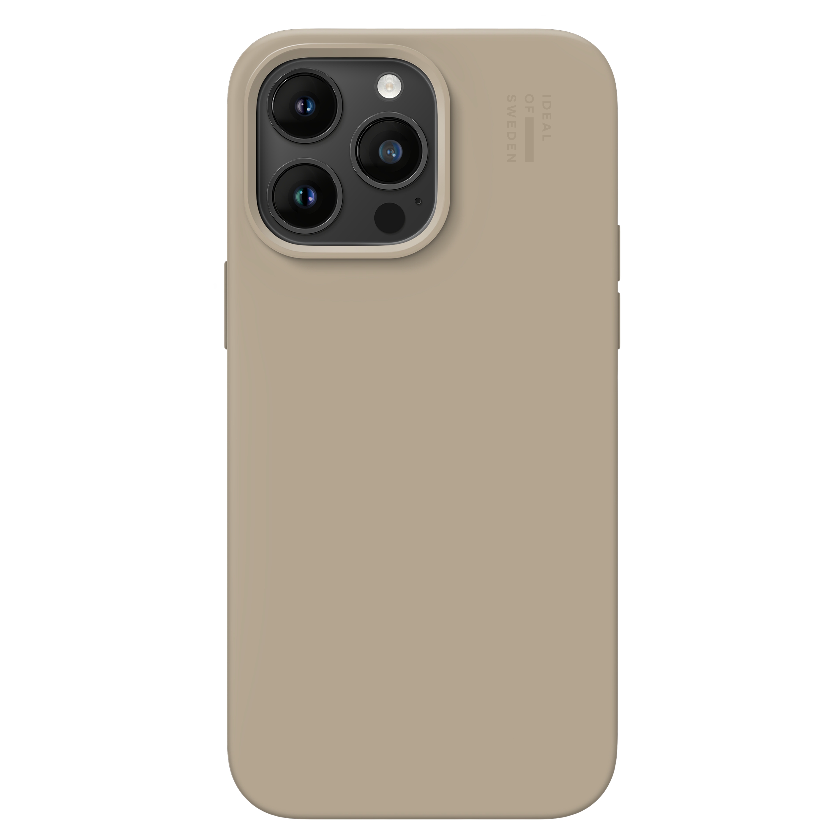 iDeal of Sweden Coque en silicone avec MagSafe Apple iPhone 14 Pro - Beige