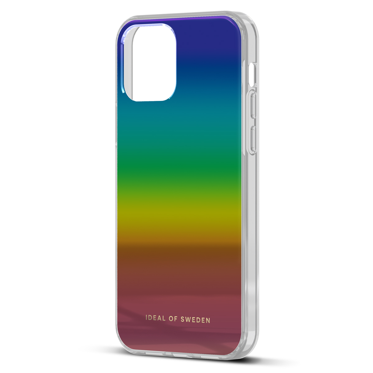 iDeal of Sweden Coque miroir Apple iPhone 12 (Pro) - Rainbow