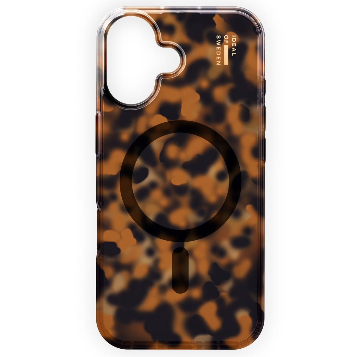 iDeal of Sweden Coque Clear MagSafe Apple iPhone 16 - Tortoise