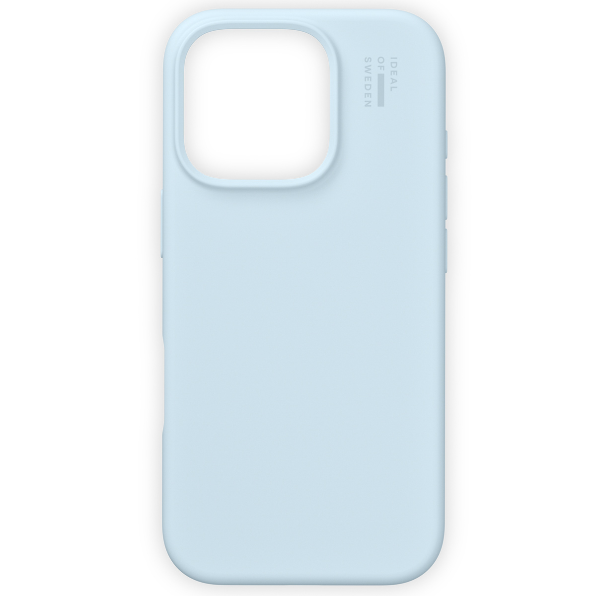 iDeal of Sweden Coque Silicone Apple iPhone 16 Pro - Bleu clair