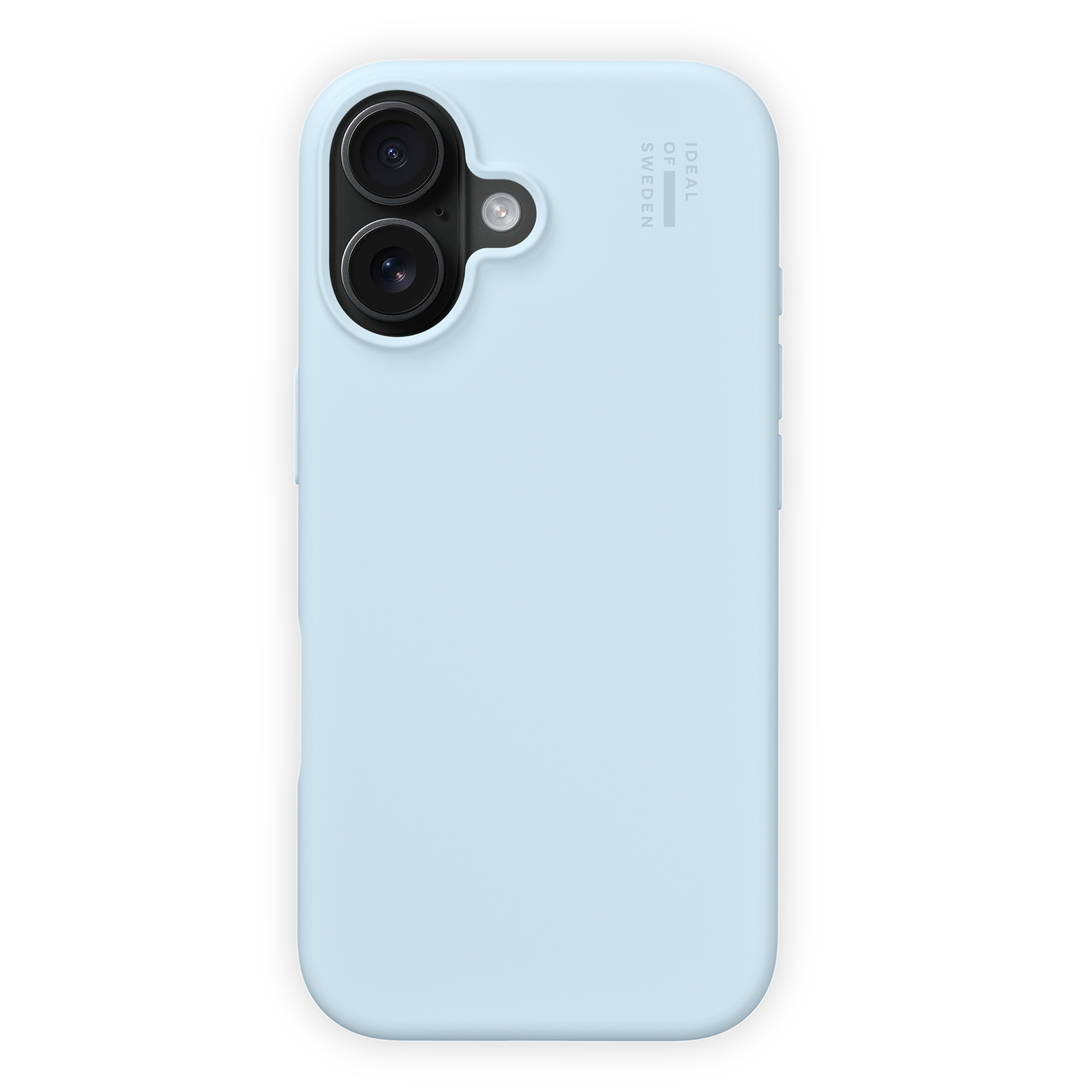 iDeal of Sweden Coque en silicone avec MagSafe Apple iPhone 16 - Light Blue