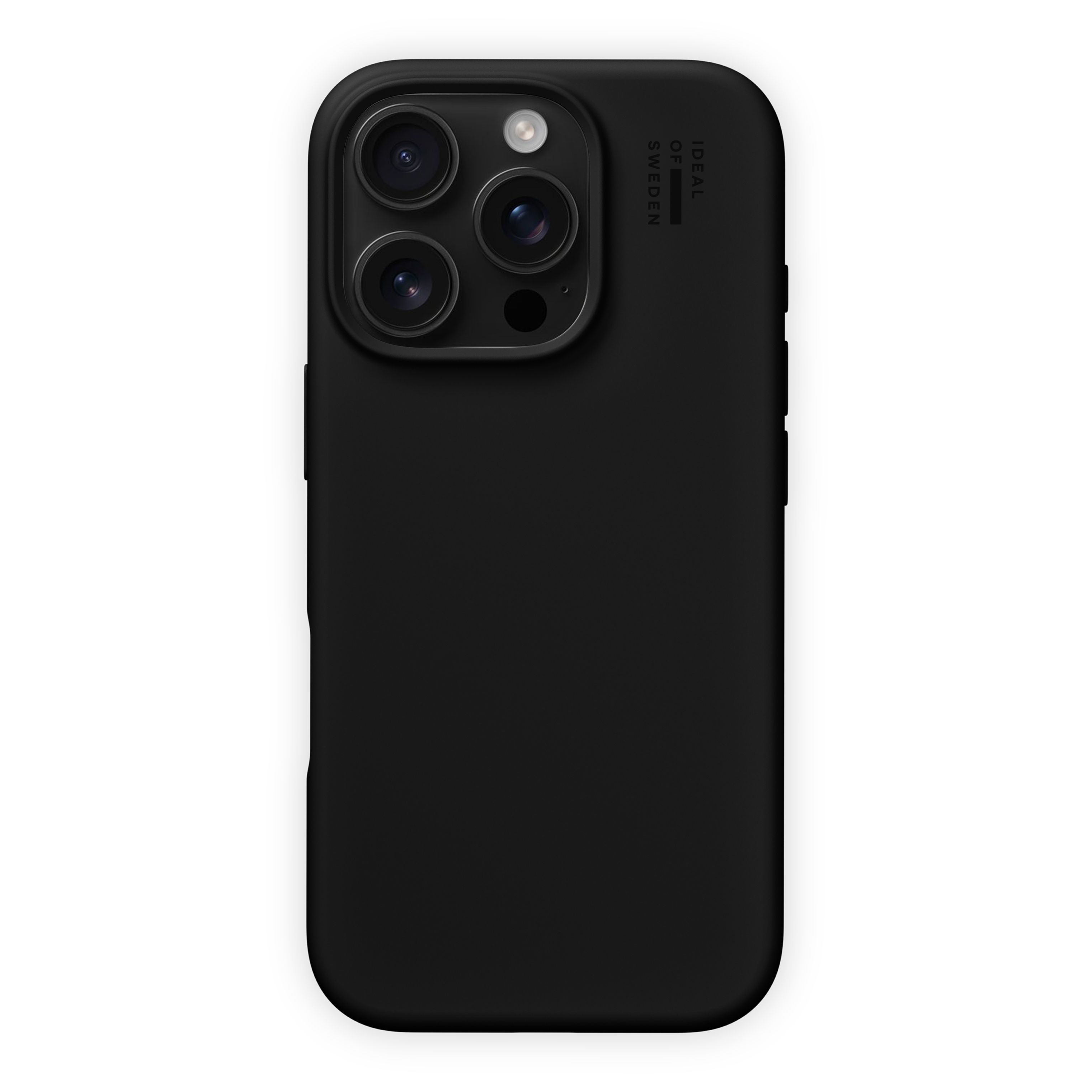 iDeal of Sweden Coque en silicone avec MagSafe Apple iPhone 16 Pro Max - Black