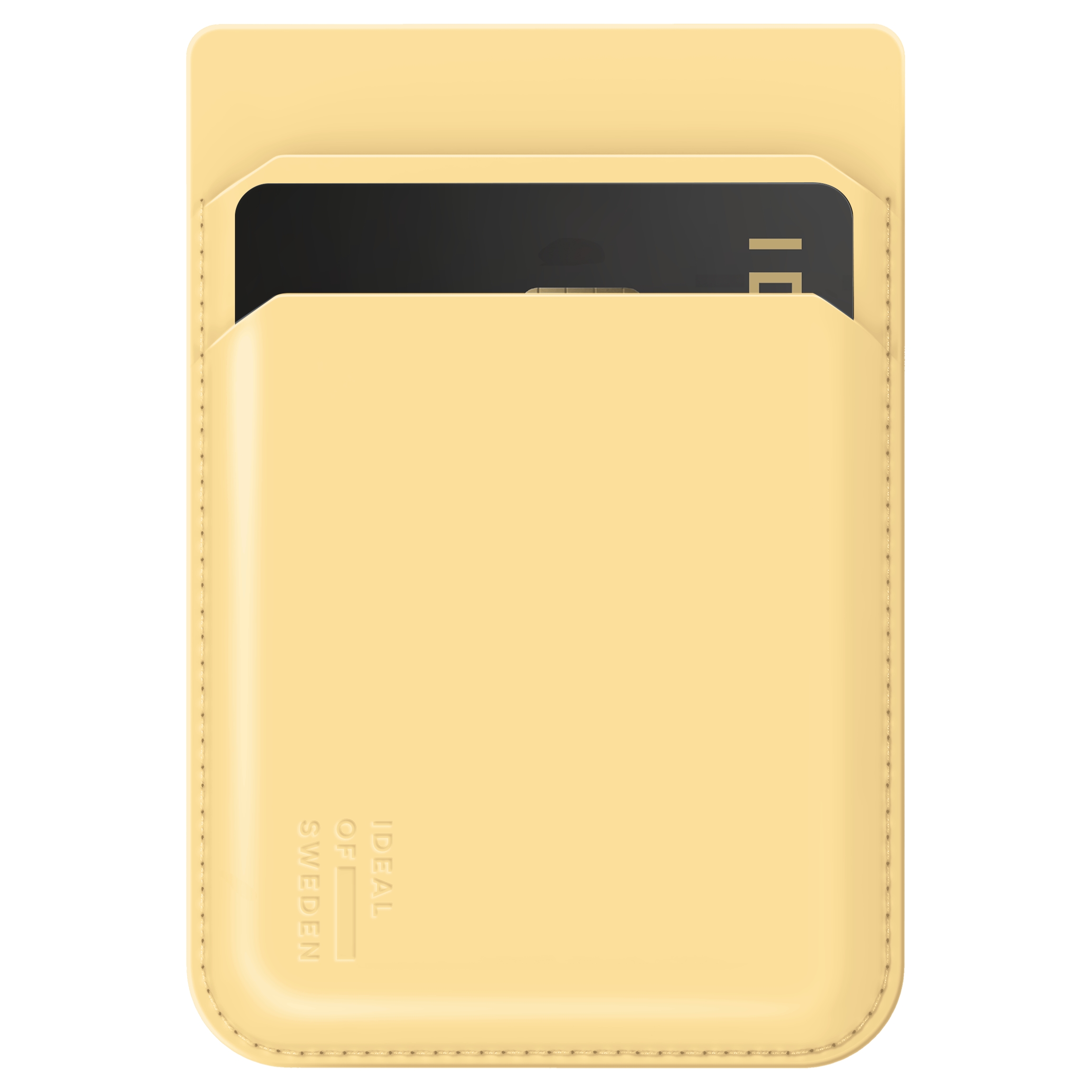 iDeal of Sweden MagSafe / Magnetic Card Holder - Soft Lemon