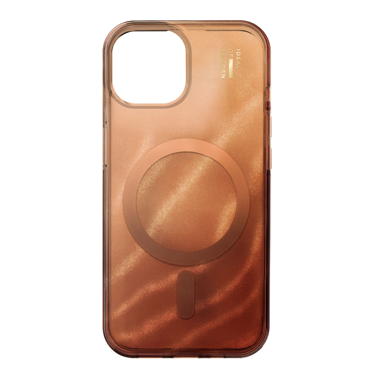 iDeal of Sweden Coque Clear MagSafe Apple iPhone 17e / 16e / 15 / 14 / 13 - Mocha Mousse