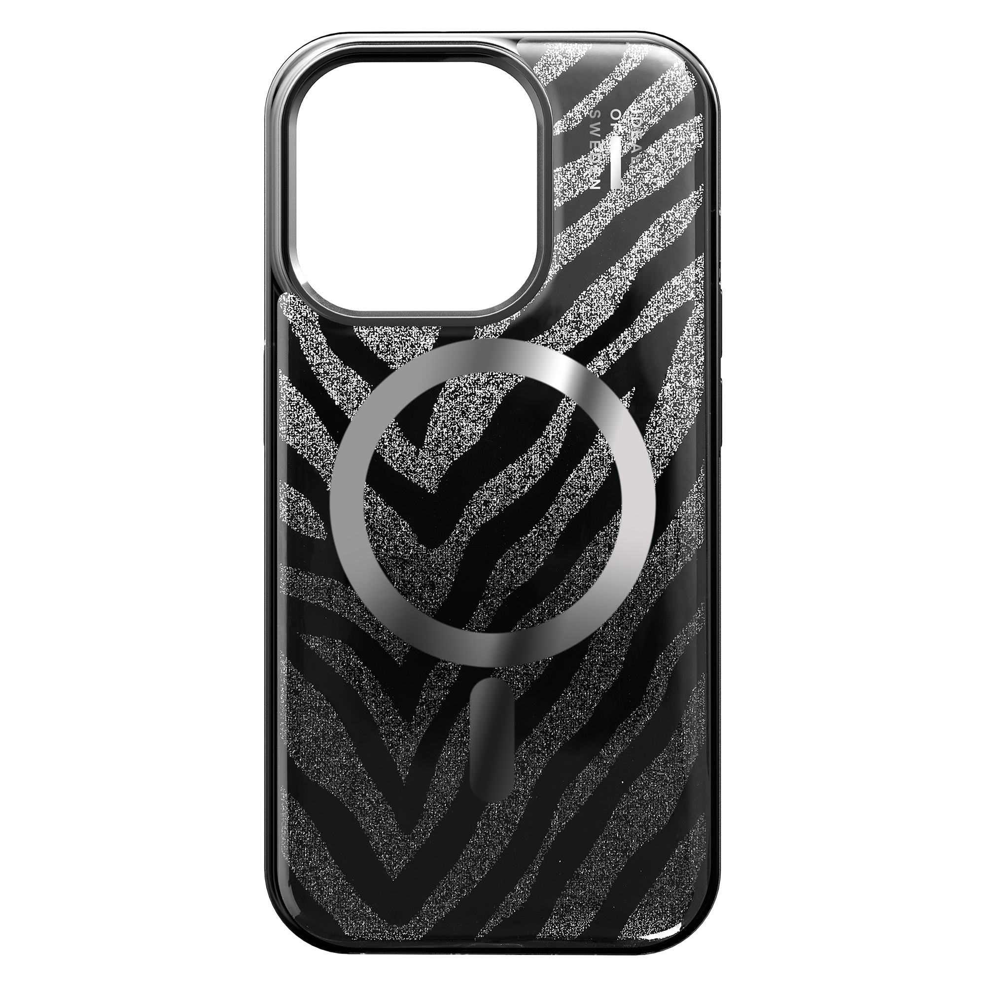 iDeal of Sweden Coque MagSafe Transparente limitée Apple iPhone 15 Pro - Zebra Mystique