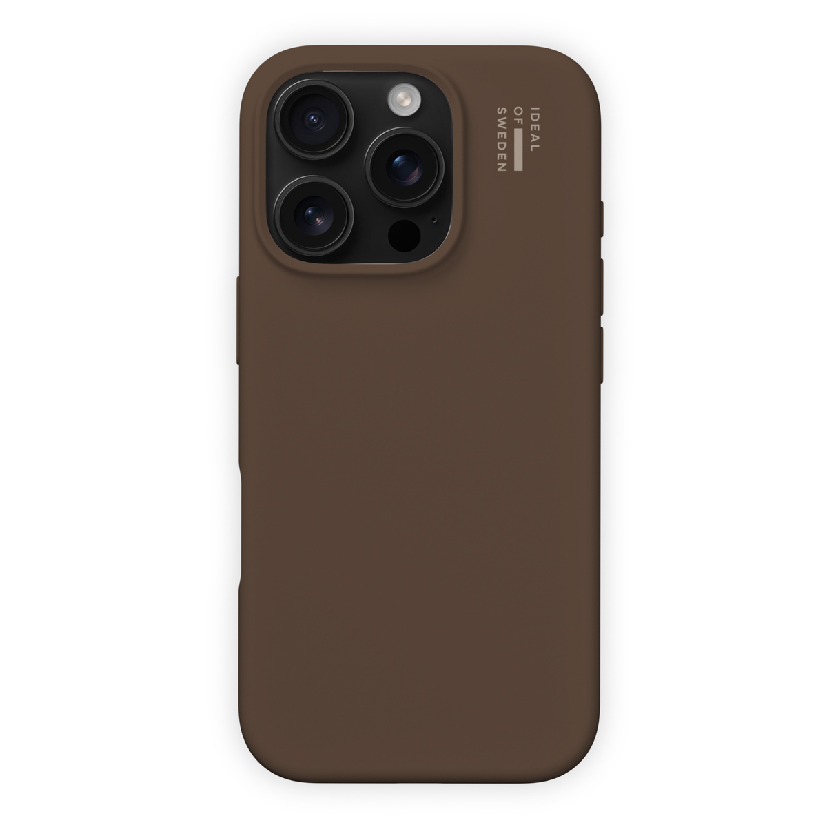 iDeal of Sweden Silicone Case met MagSafe voor de Apple iPhone 16 Pro - Mocha Mousse