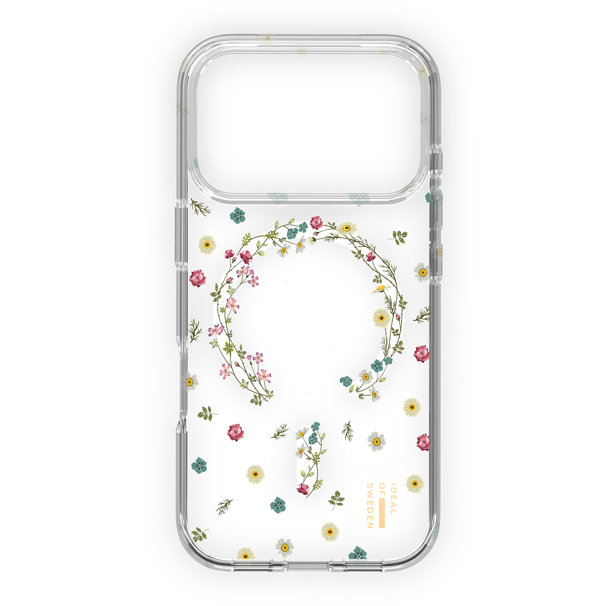 iDeal of Sweden Coque Clear MagSafe Apple iPhone 17 Pro - Petite Floral