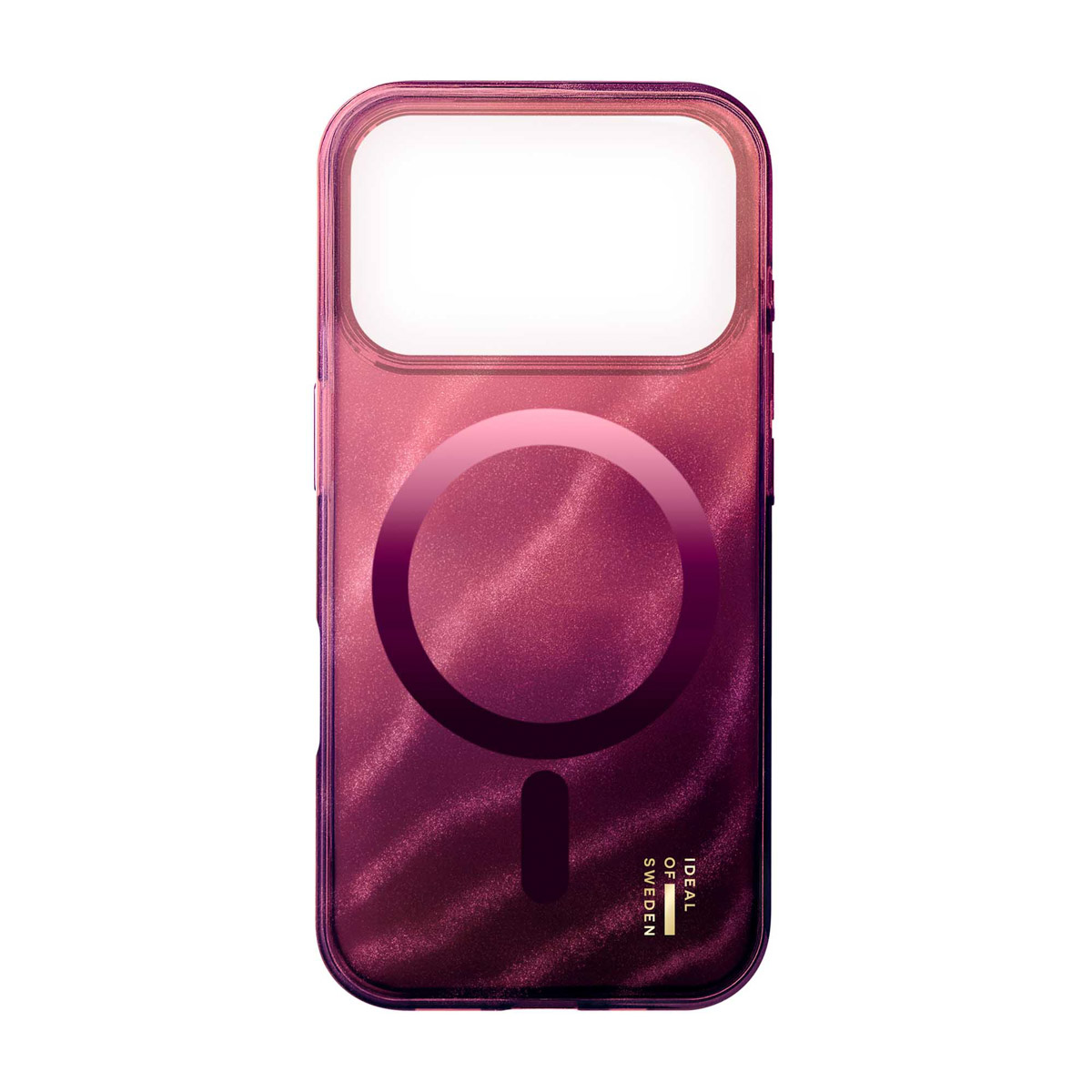 iDeal of Sweden Coque Clear MagSafe Apple iPhone 17 Pro - Cherry Lacquer
