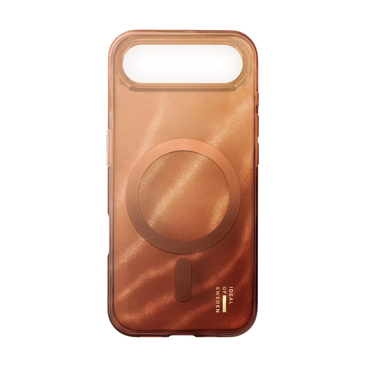 iDeal of Sweden Coque Clear MagSafe Apple iPhone Air - Mocha Mousse