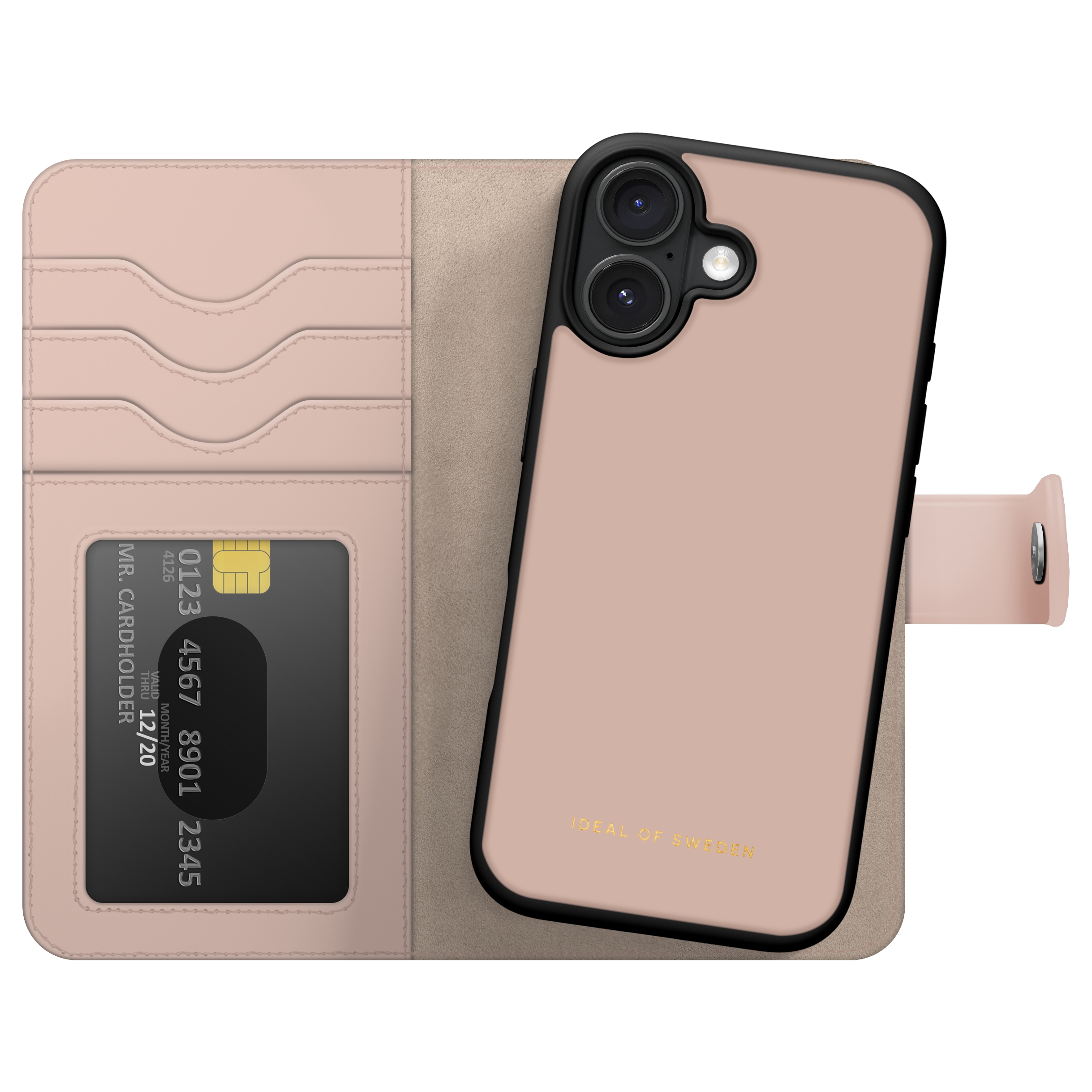 iDeal of Sweden Magnet Wallet+ Bookcase voor de Apple iPhone 17 - Pink