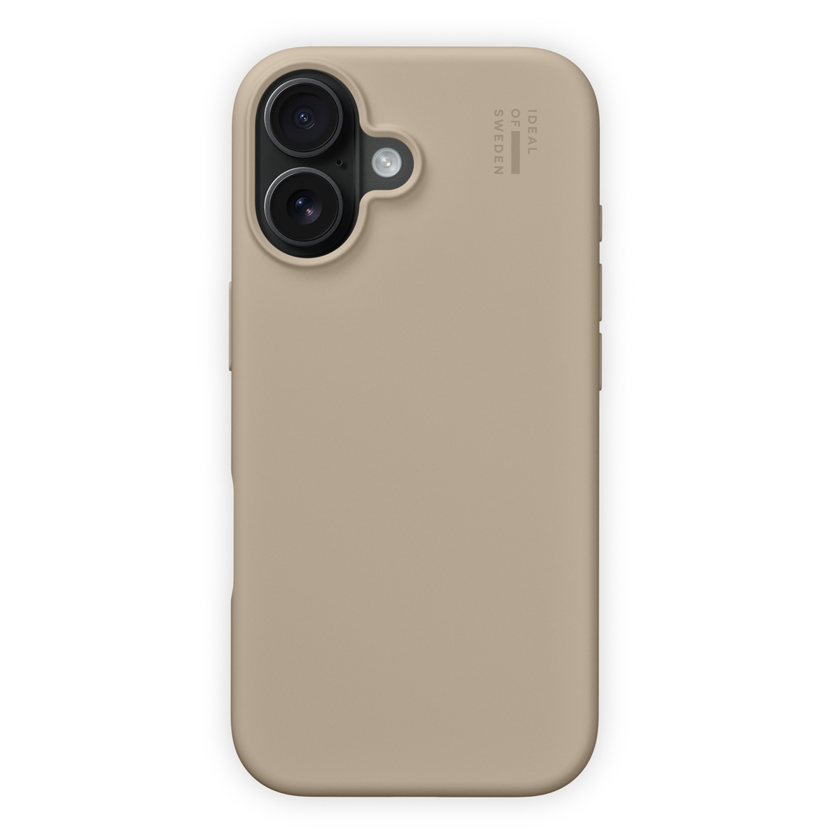 iDeal of Sweden Silicone Case met MagSafe voor de Apple iPhone 17 - Beige