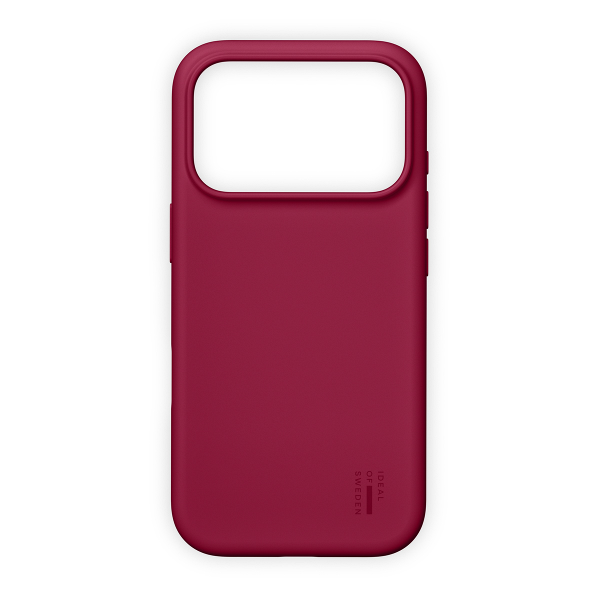 iDeal of Sweden Silicone Case met MagSafe voor de Apple iPhone 17 Pro - Cranberry