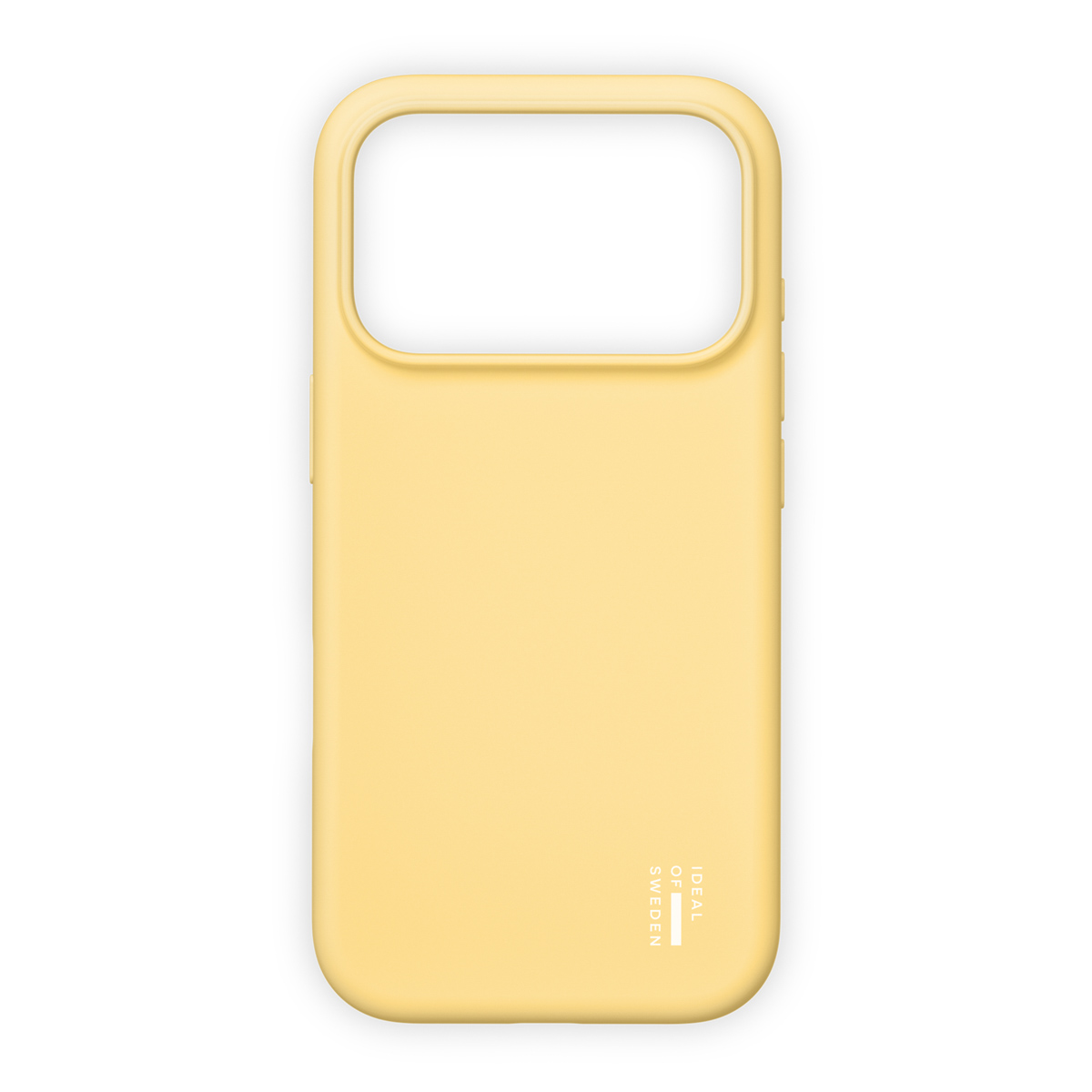iDeal of Sweden Coque en silicone avec MagSafe Apple iPhone 17 Pro Max - Soft Lemon