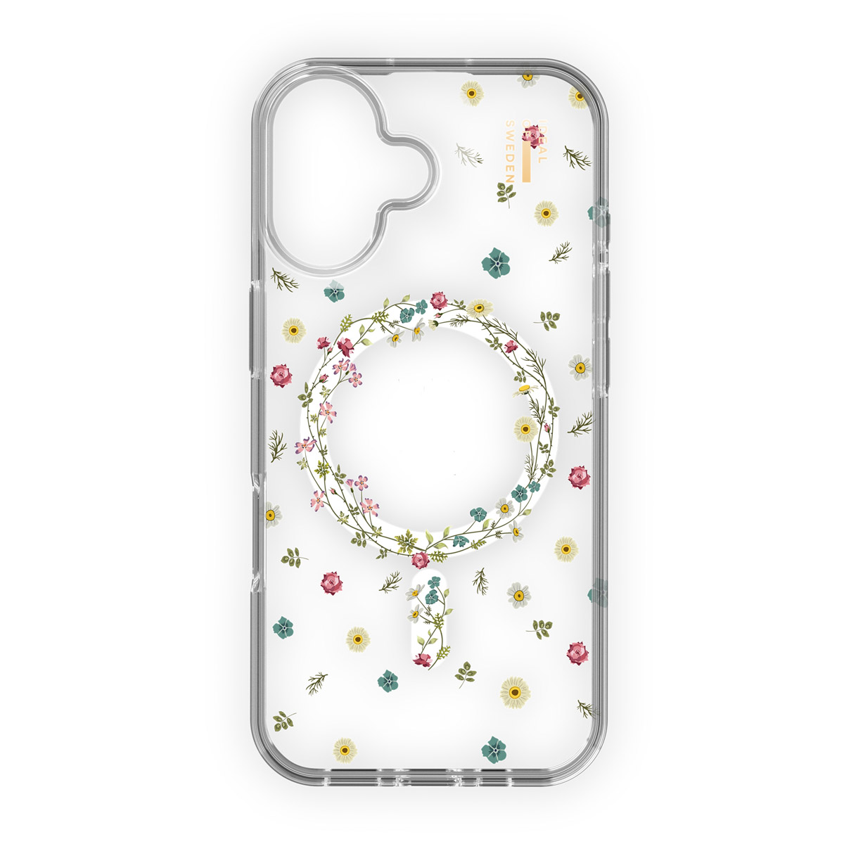 iDeal of Sweden Coque Clear MagSafe Apple iPhone 17 - Petite Floral