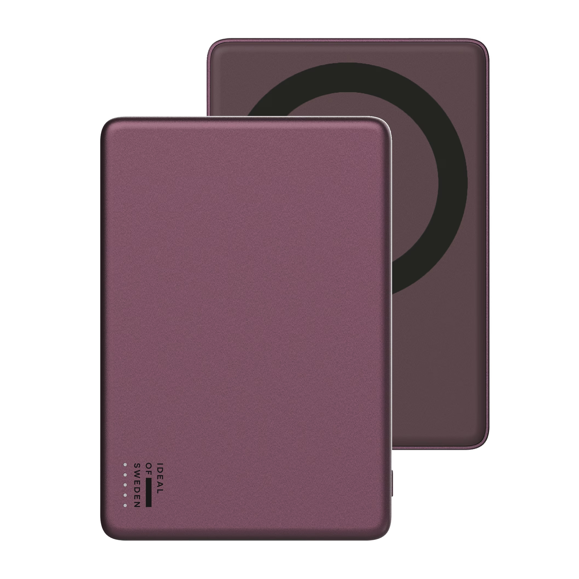 iDeal of Sweden Slim MagSafe Powerbank 5.000 mAh - Draadloze powerbank - Cherry Lacquer