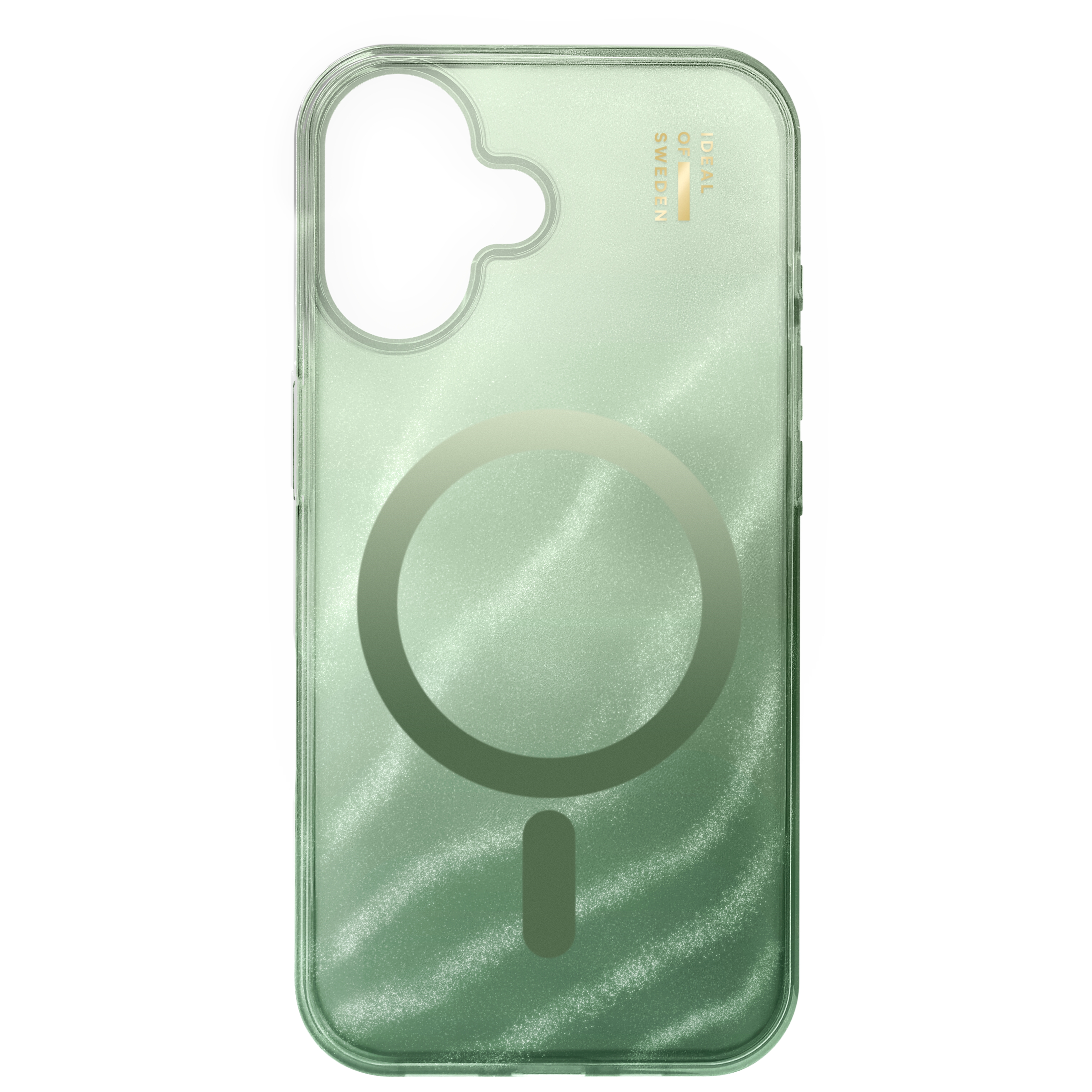 iDeal of Sweden Coque Clear MagSafe Apple iPhone 17 - Sage Green