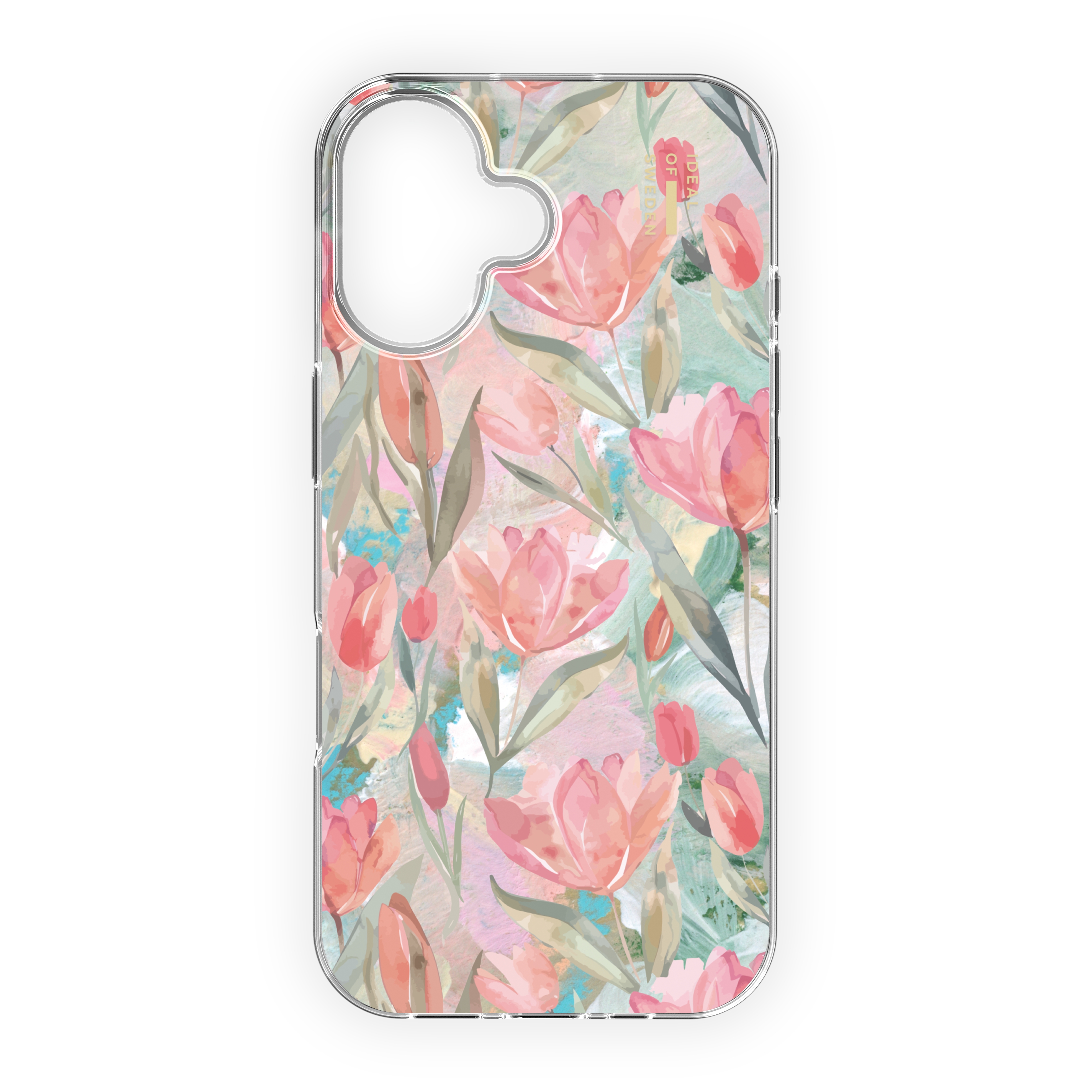 iDeal of Sweden Coque Clear MagSafe Apple iPhone 16 - Tulip Bloom