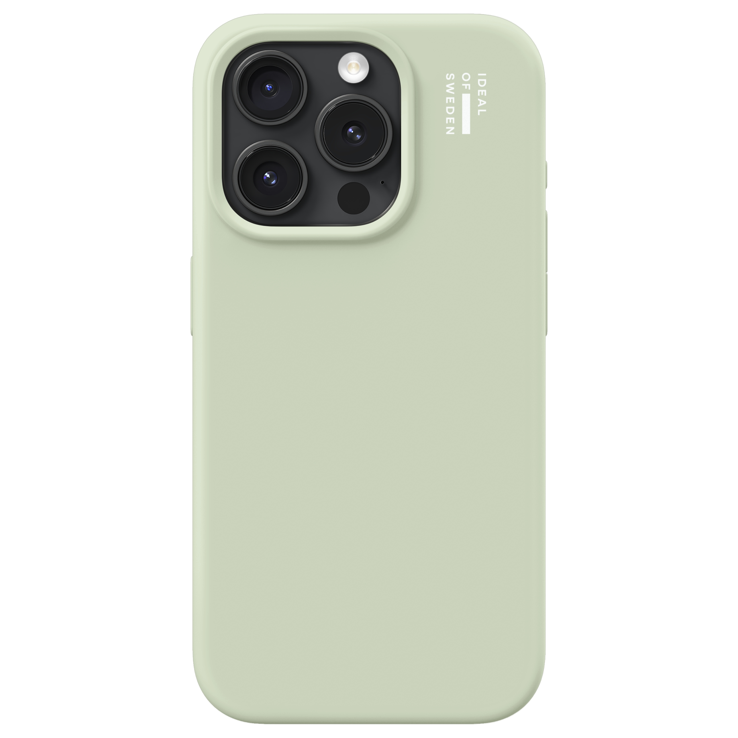 iDeal of Sweden Coque en silicone avec MagSafe Apple iPhone 15 Pro - Sage Green