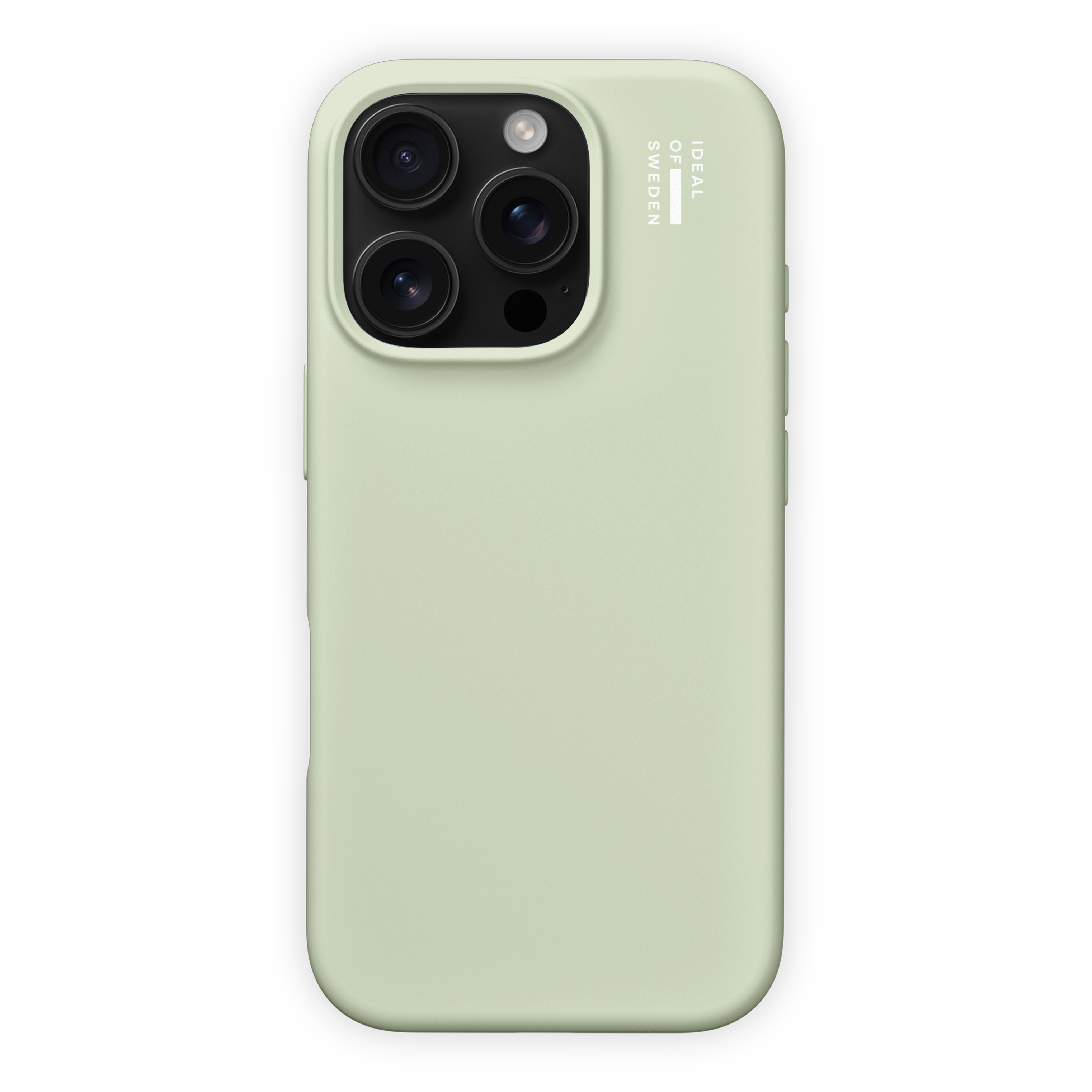 iDeal of Sweden Coque en silicone avec MagSafe Apple iPhone 16 Pro Max - Sage Green
