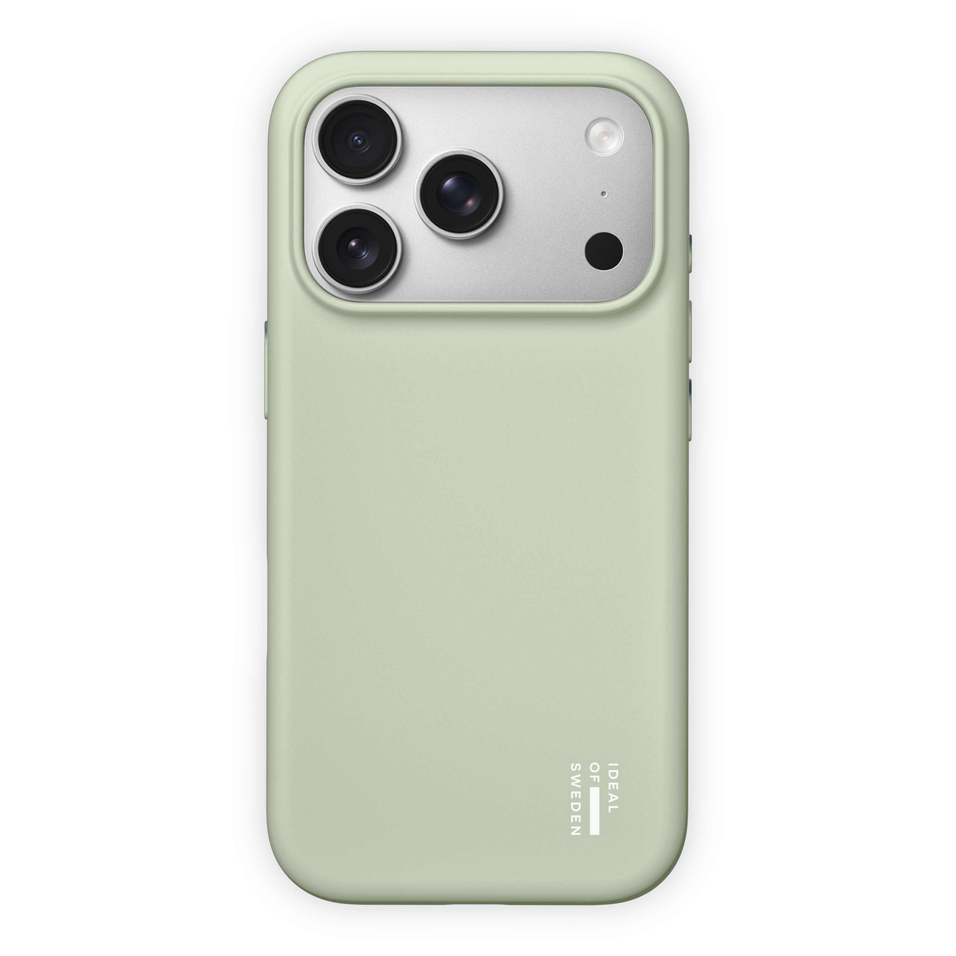 iDeal of Sweden Coque en silicone avec MagSafe Apple iPhone 17 Pro - Sage Green