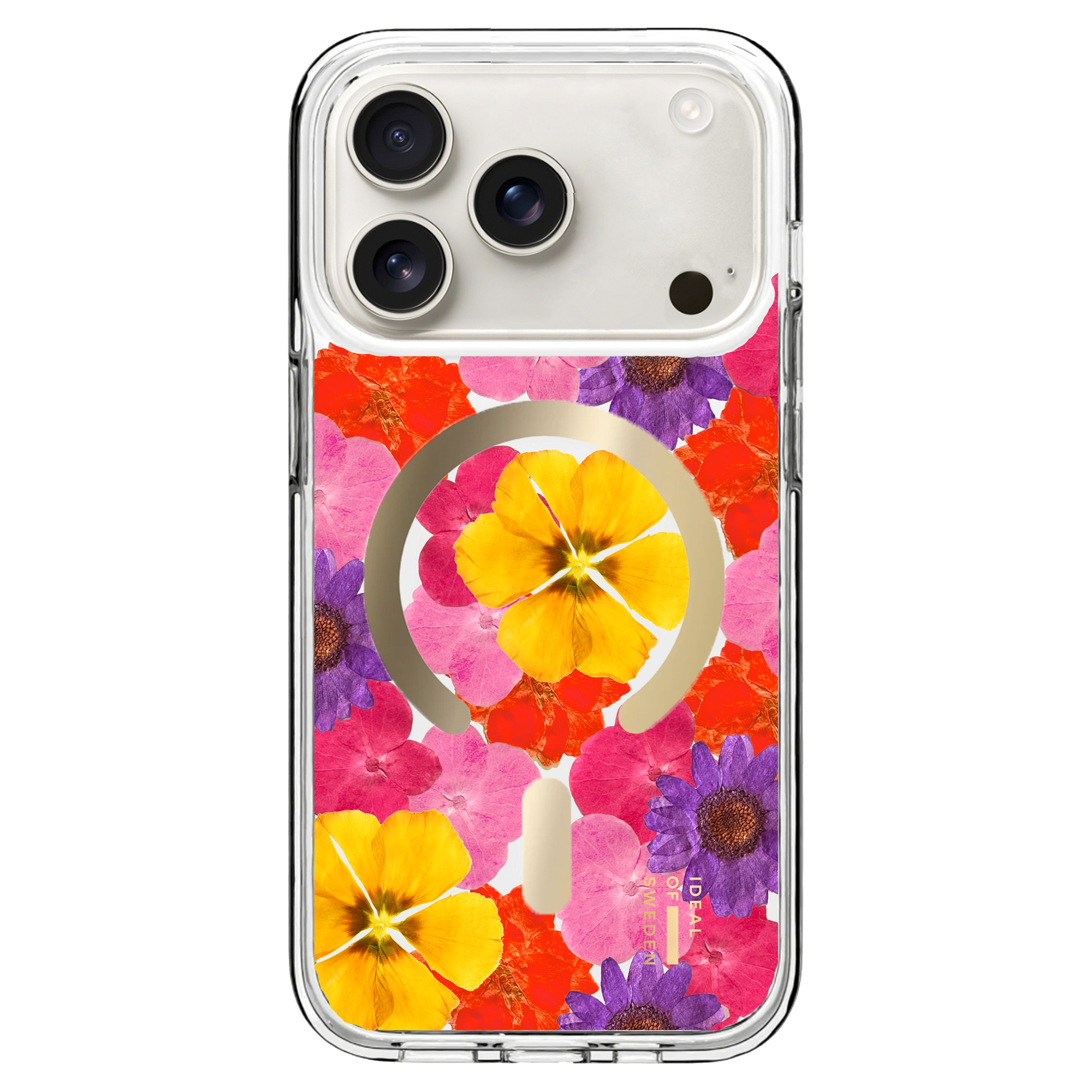iDeal of Sweden Coque Clear MagSafe Apple iPhone 17 Pro - Tropical Floral