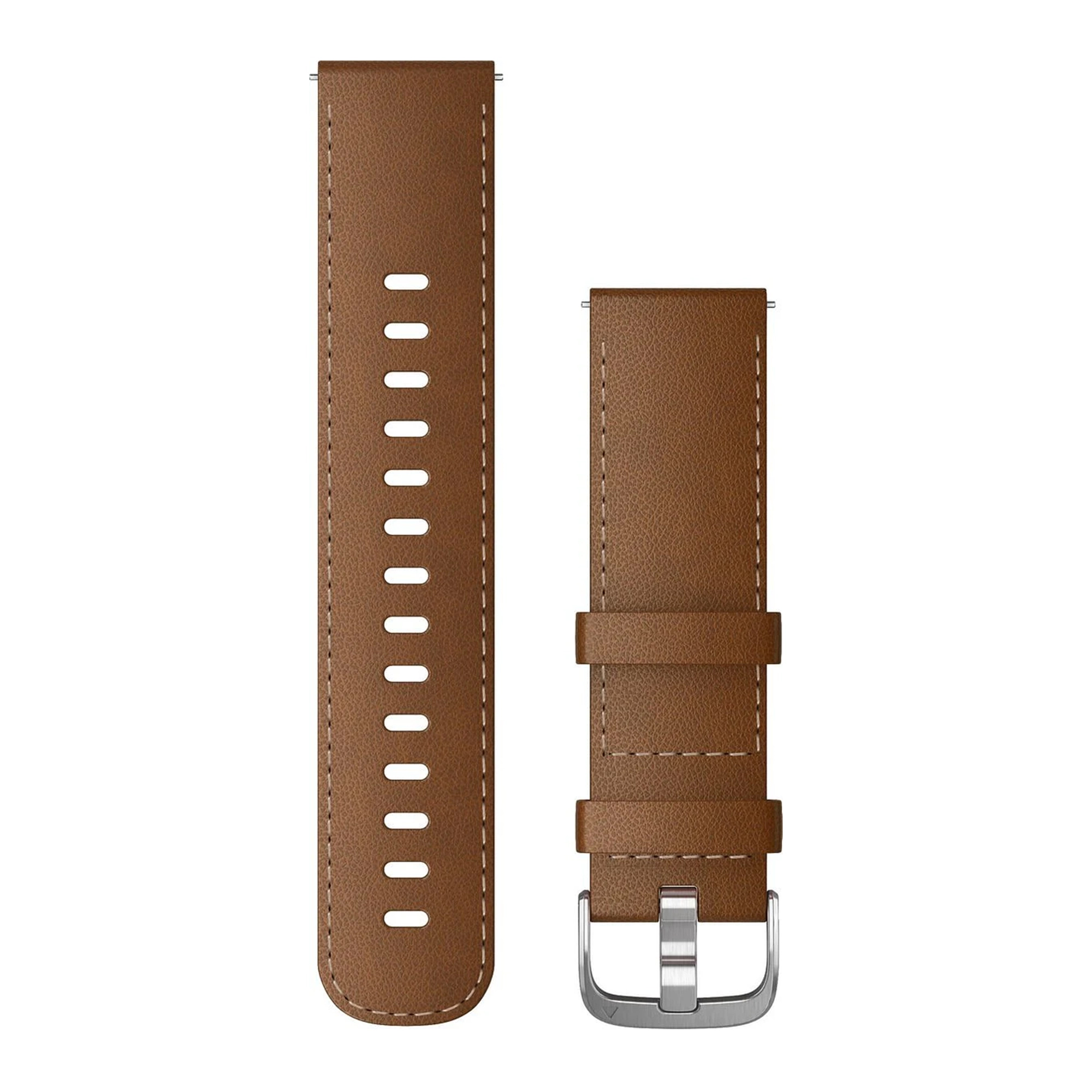 Leren bandje - Garmin 22 mm aansluiting - Bruin
