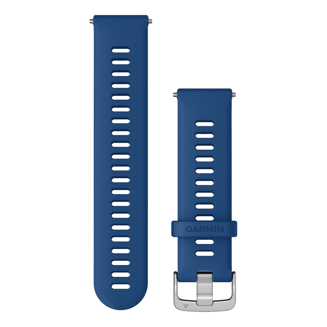 Siliconen bandje - Garmin 22 mm aansluiting - Tidal Blue