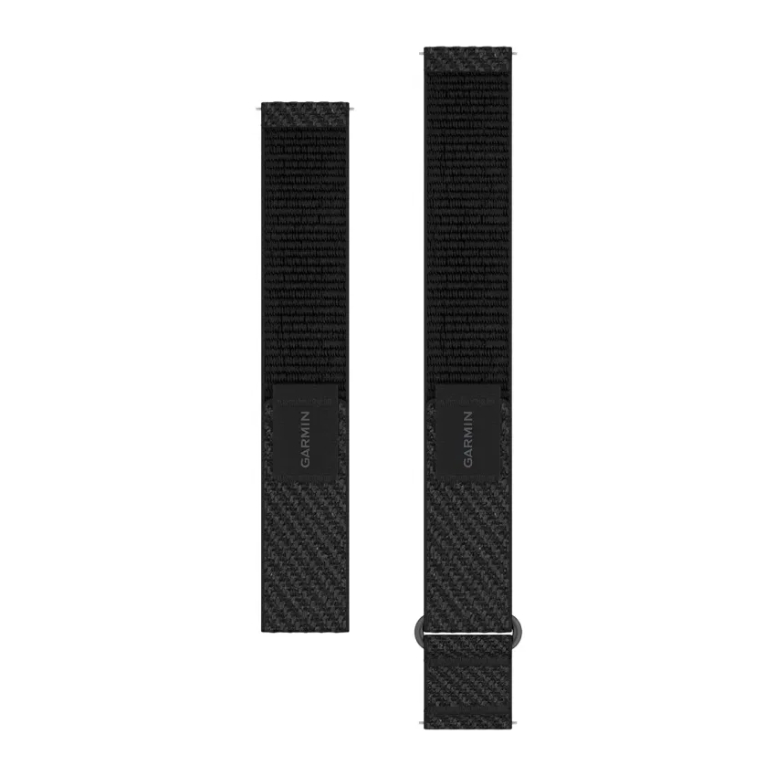 Nylon bandje - Garmin 20 mm aansluiting - Zwart