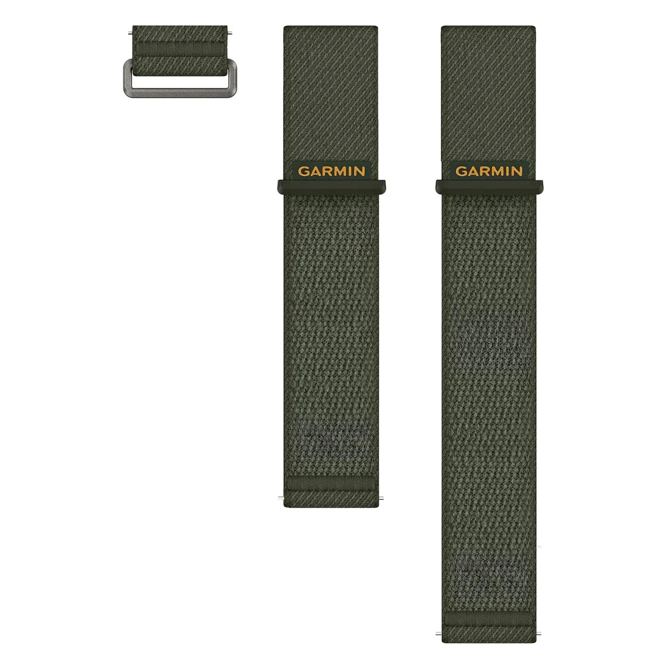 Nylon bandje - Garmin 24 mm aansluiting - Moss Green